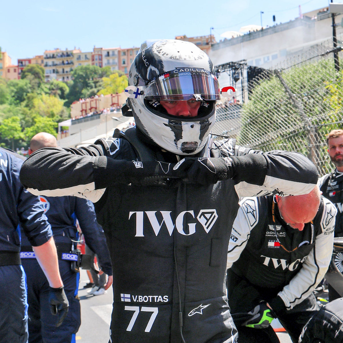 F1® Fans Can Meet Valtteri Bottas by Winning 'Nigel the Badger' Helmet at Auction