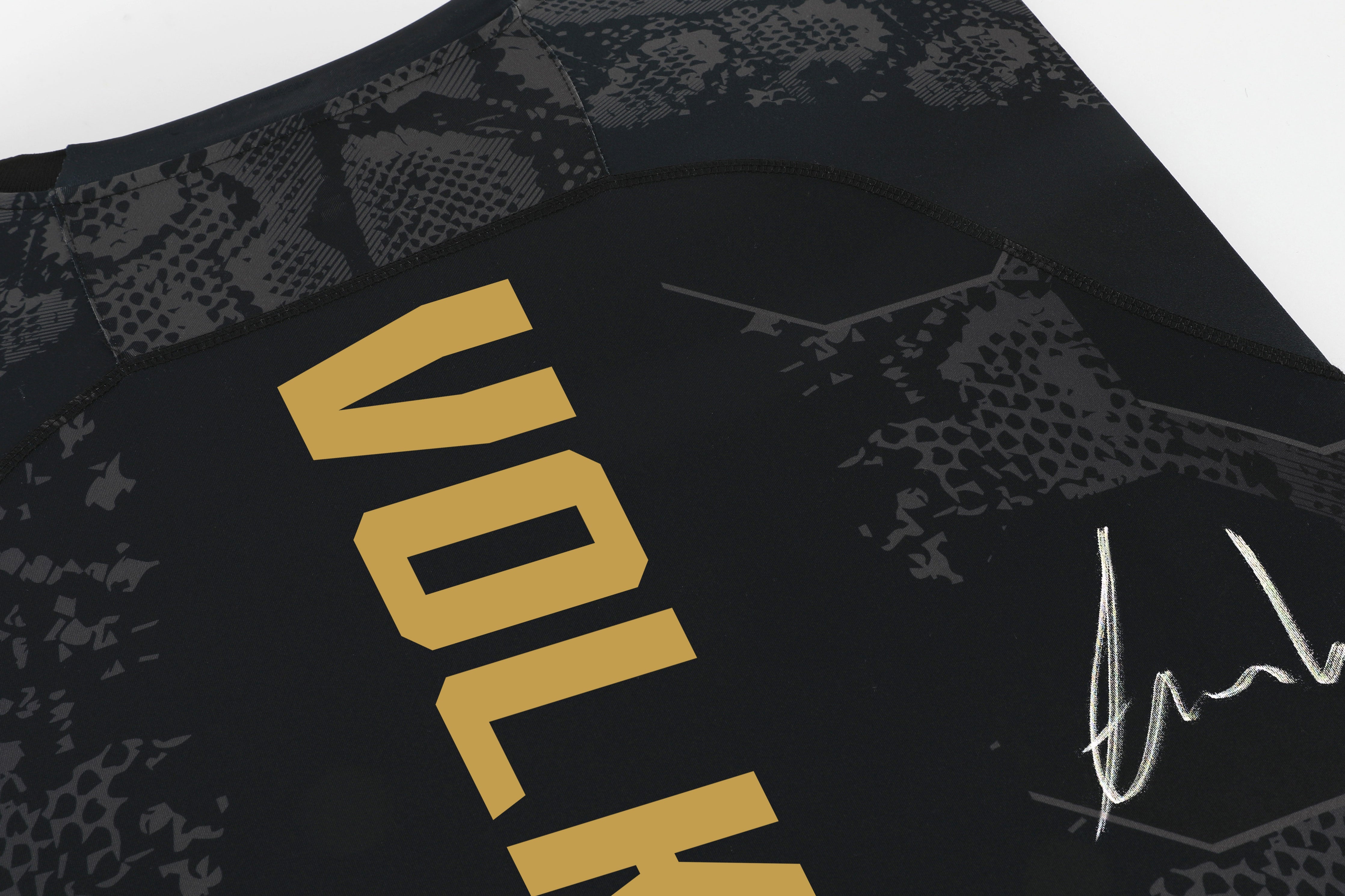 Alexander Volkanovski Signed Black & Gold Venum Adrenaline Hoodie