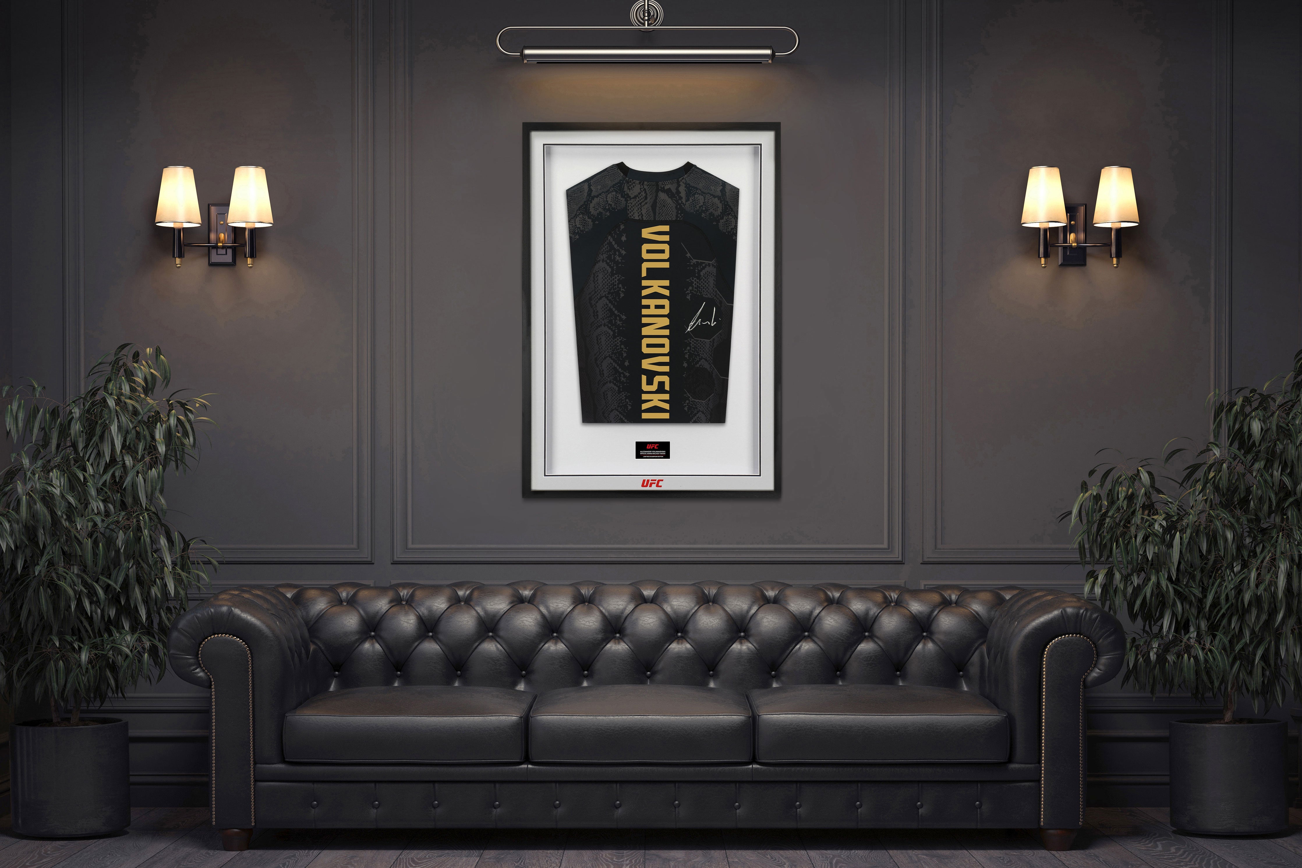 Alexander Volkanovski Signed Black & Gold Venum Adrenaline Hoodie