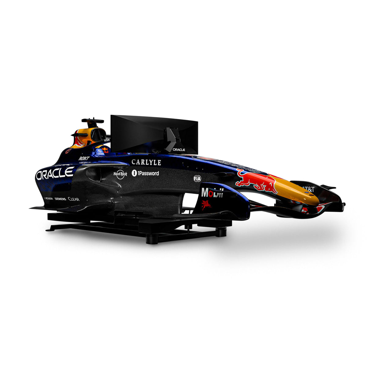Half-car racing simulator, product view