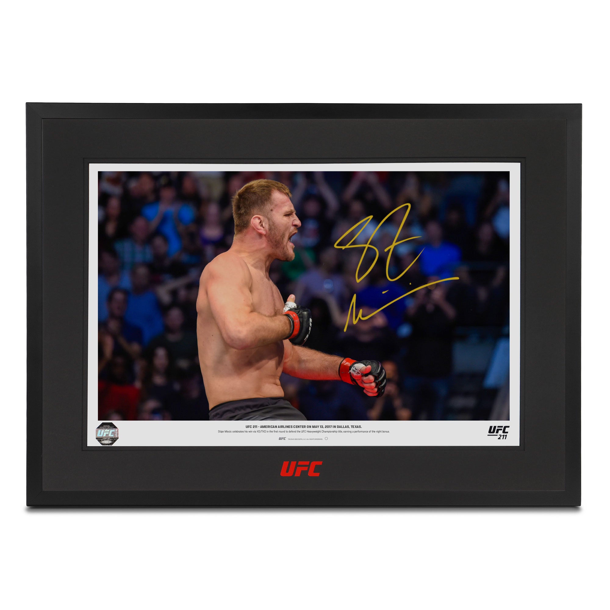 Stipe Miocic Signed Photo UFC 211