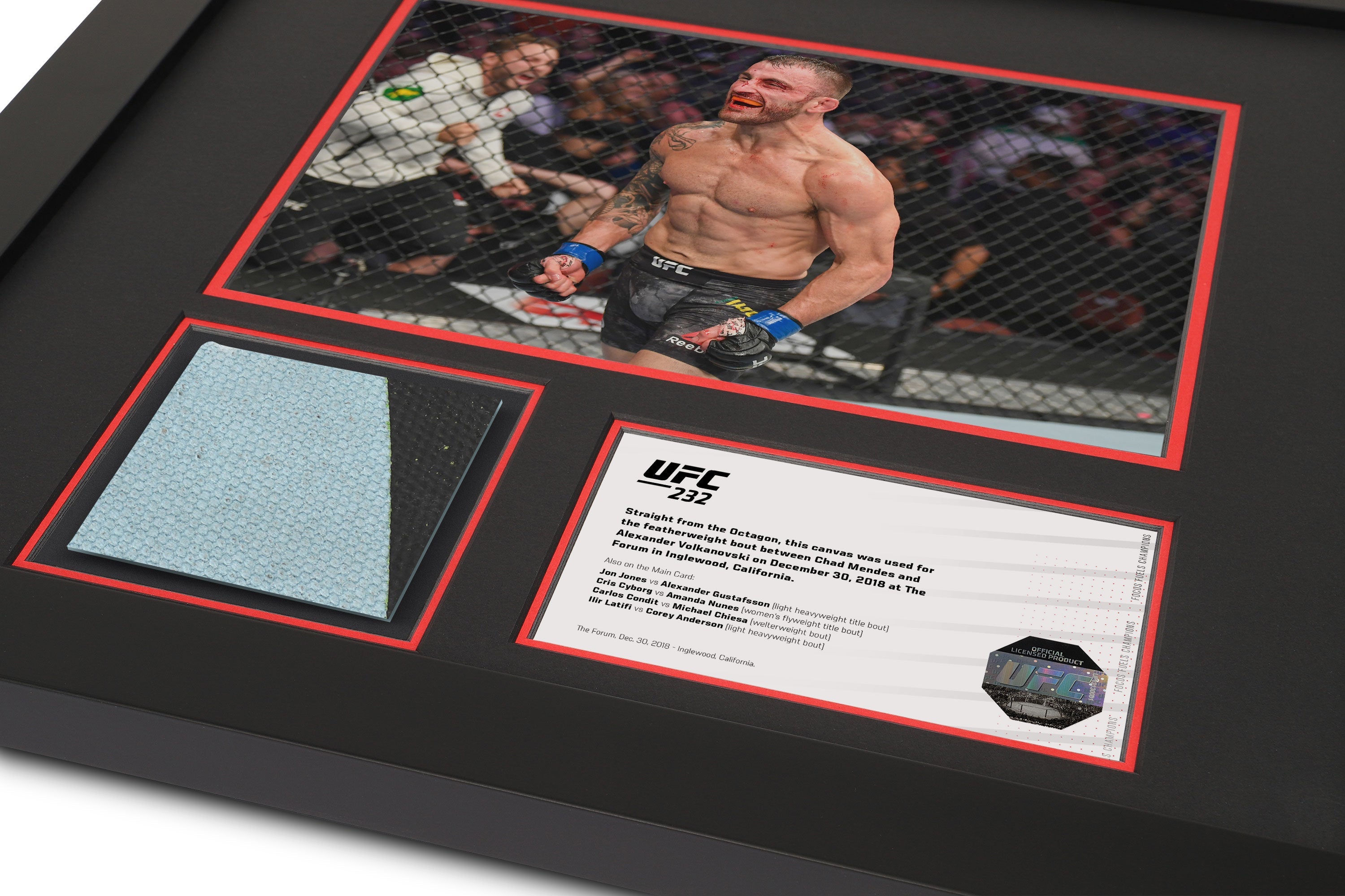 UFC 232: Jones vs Gustafsson 2 Canvas & Photo - Alexander Volkanovski