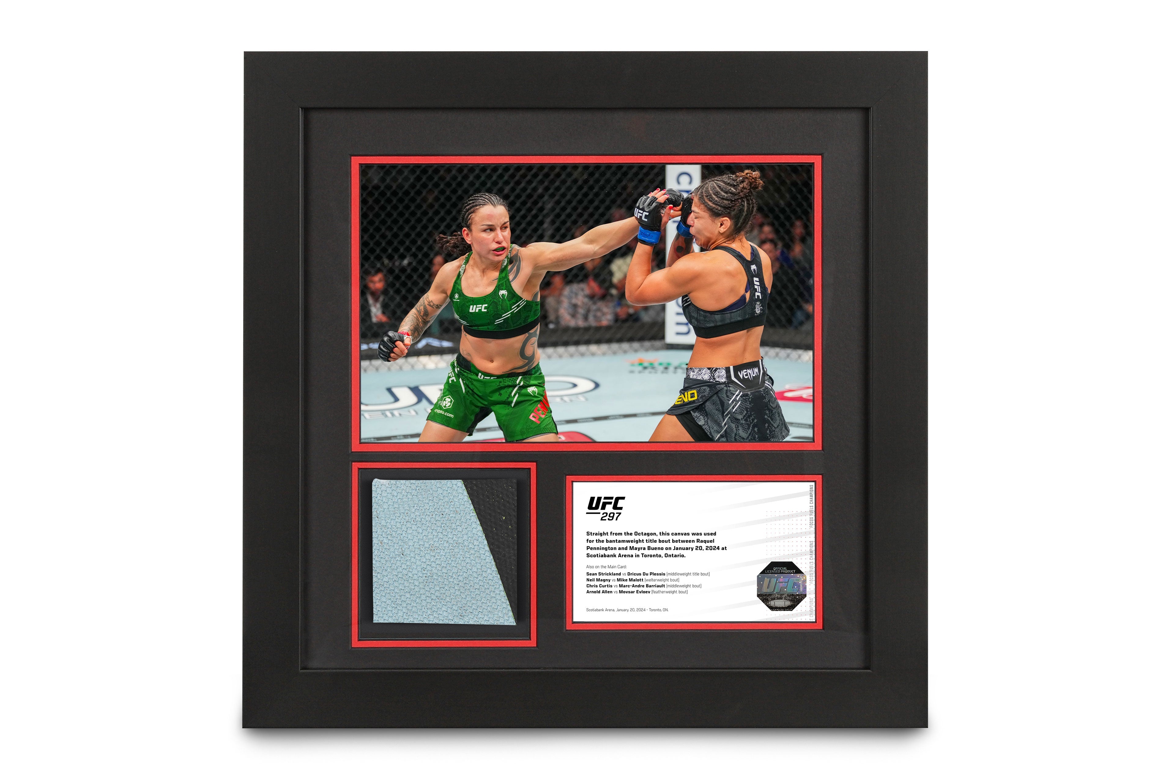 UFC 297: Pennington vs Bueno Silva Event Canvas & Photo