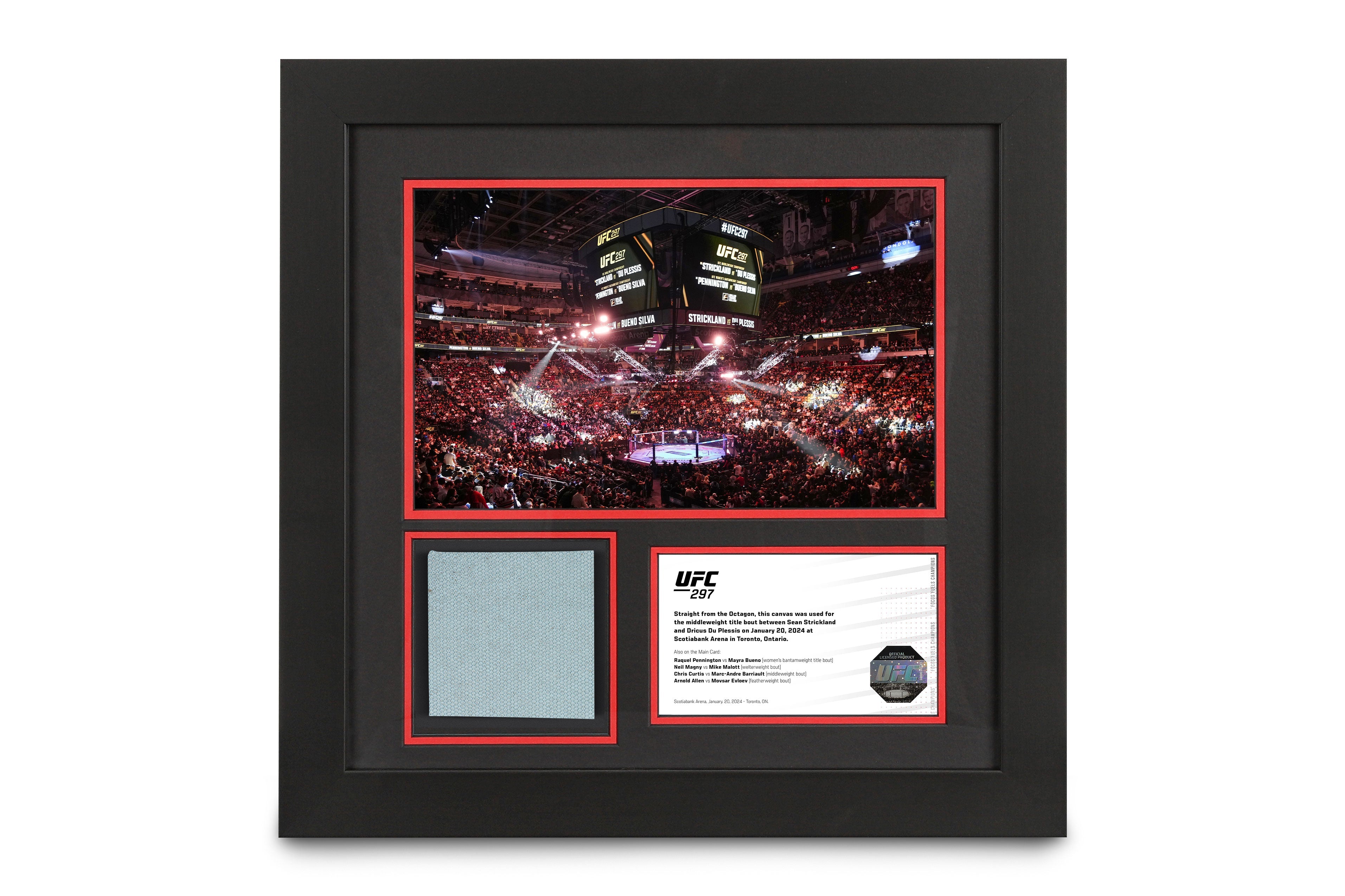 UFC 297: Strickland vs du Plessis Event Canvas & Photo - Octagon