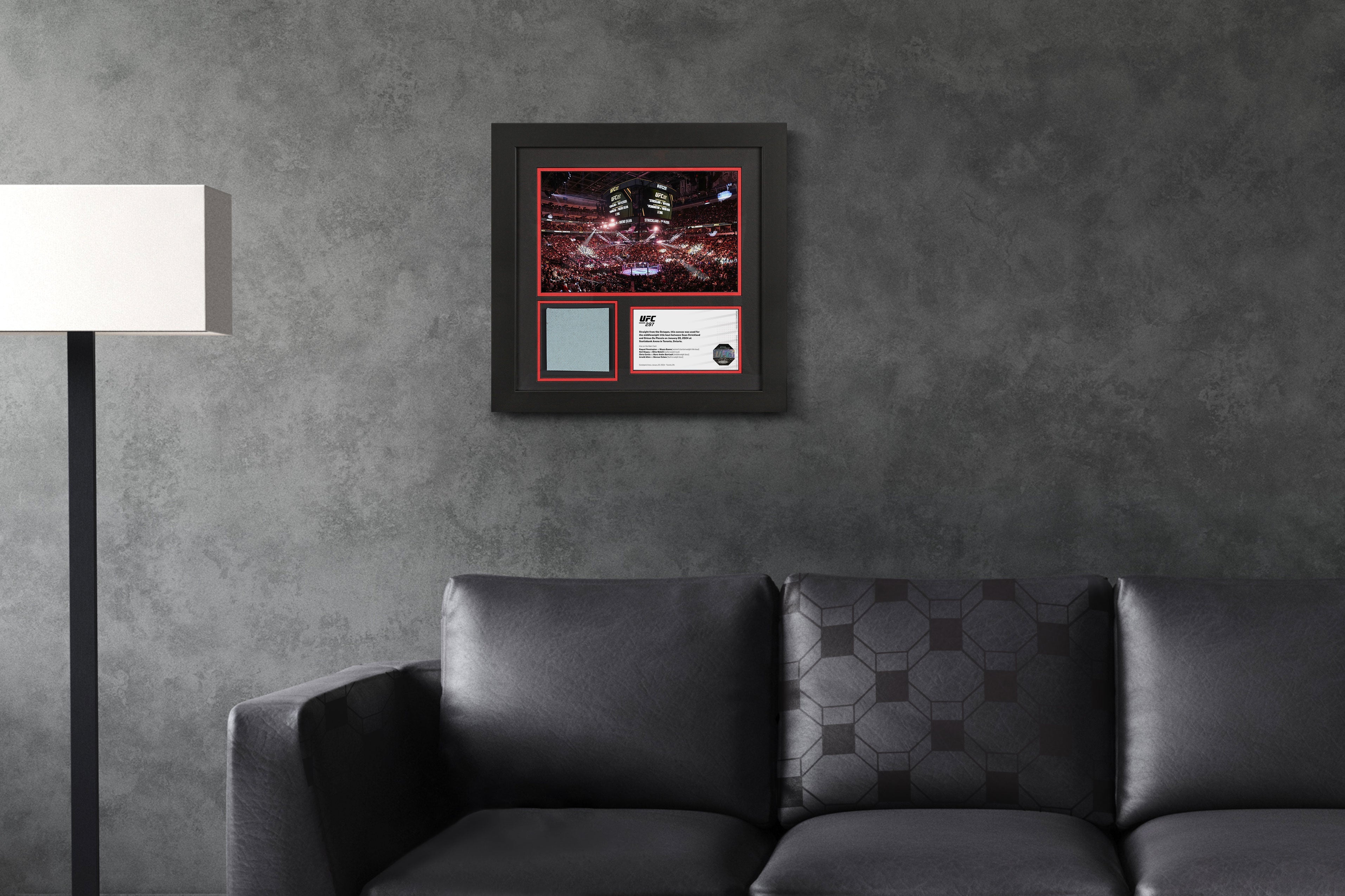 UFC 297: Strickland vs du Plessis Event Canvas & Photo - Octagon
