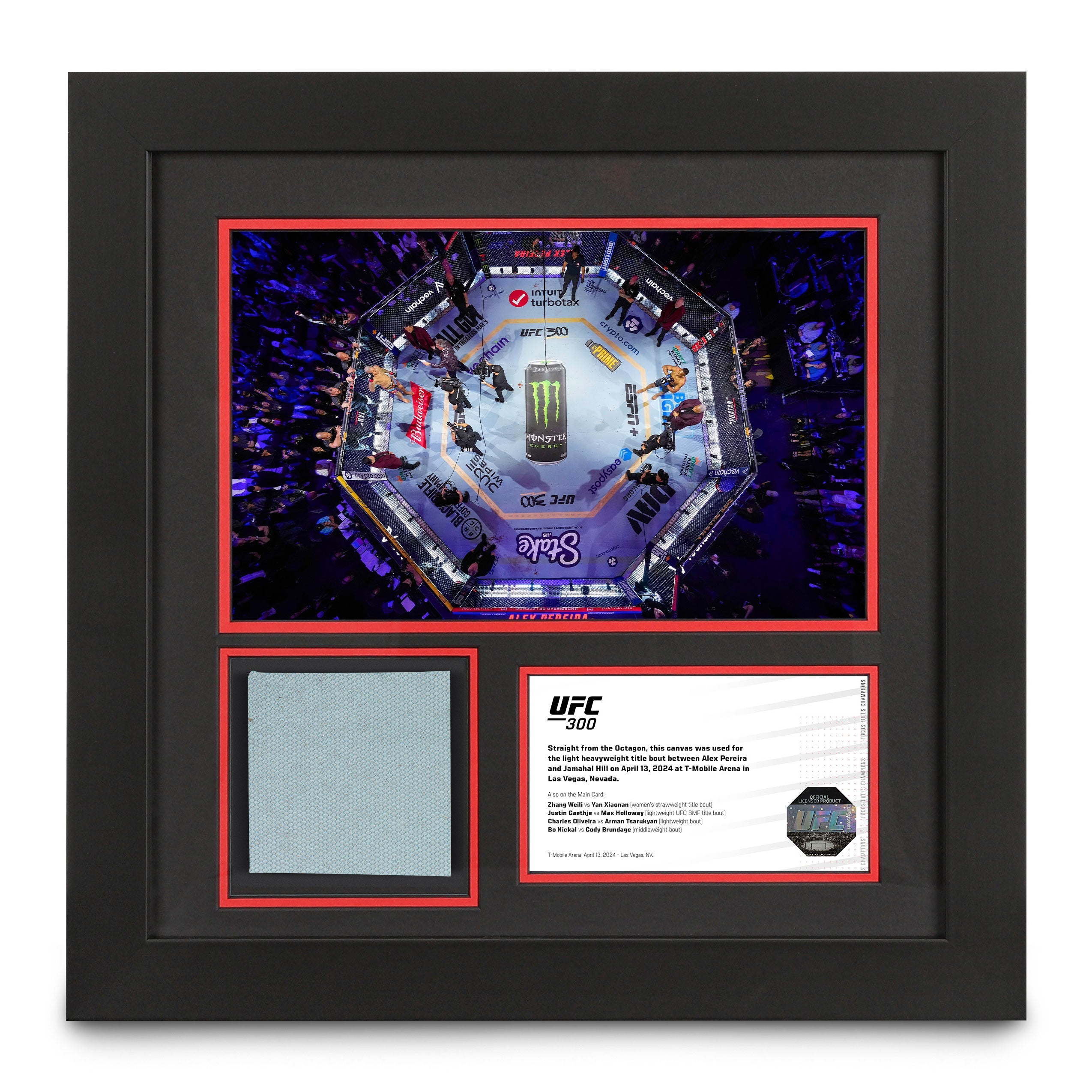 UFC 300: Pereira vs Hill Event Canvas & Photo - Octagon
