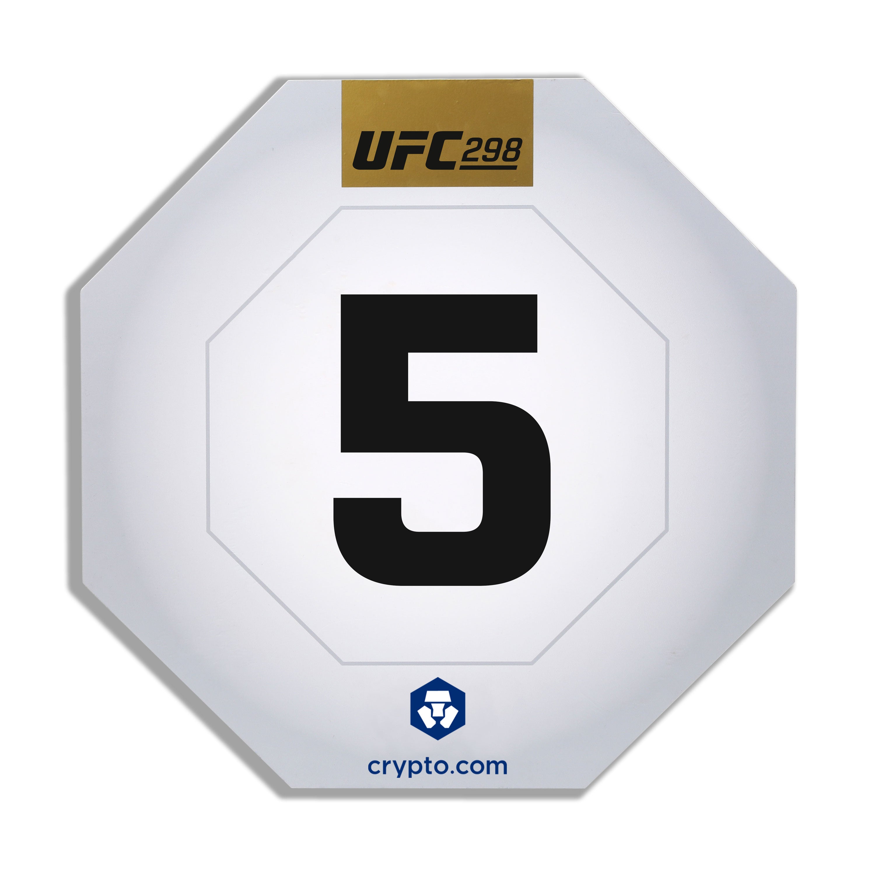 UFC 298 Event Used Round Cards