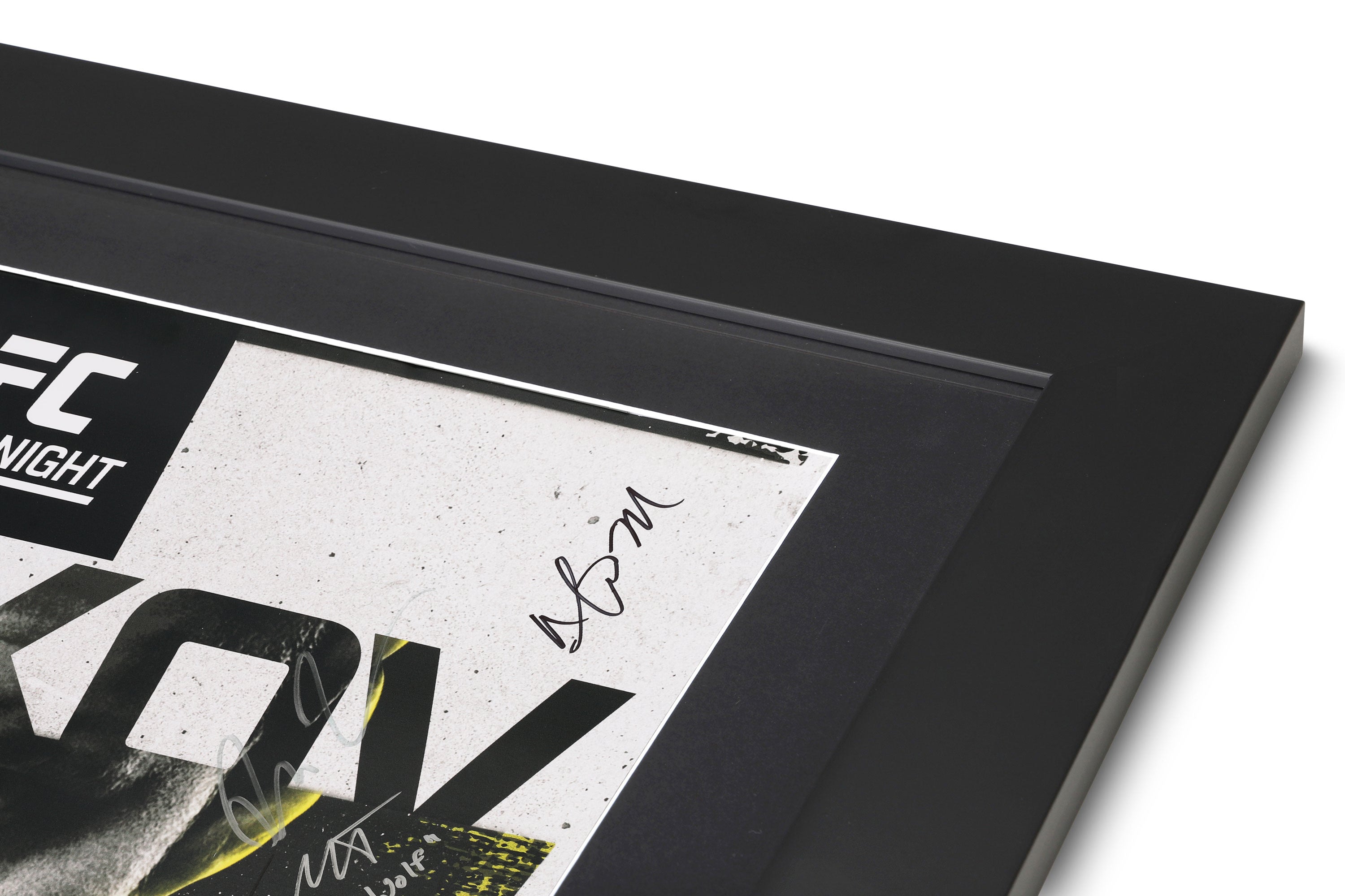UFC Fight Night: Volkov vs Rozenstruik Autographed Event Poster