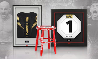 UFC Collectibles Launches Auction Platform - Fans Can Bid On Rare Event Worn Memorabilia