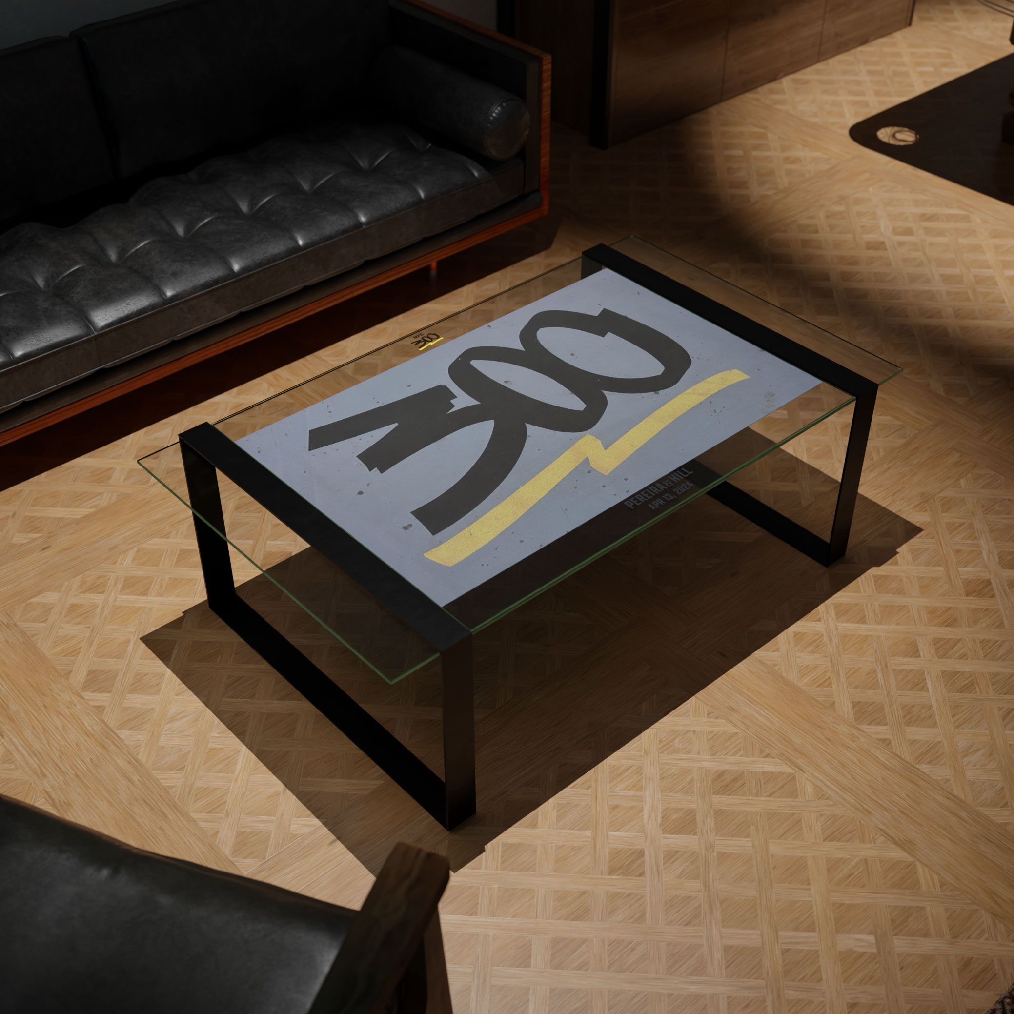 UNIQUE TABLES MADE FROM ICONIC UFC EVENT CANVASES GO TO AUCTION 