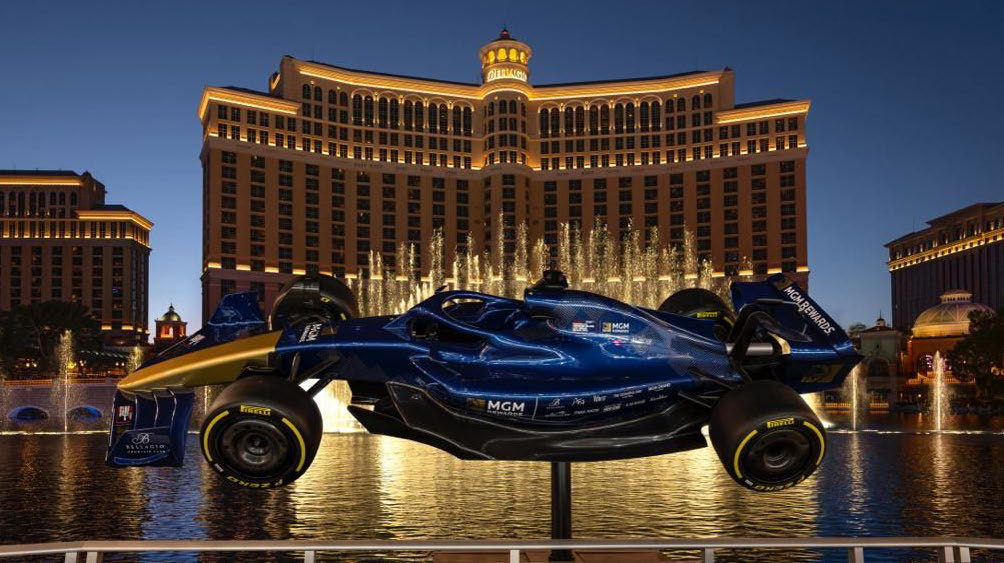 The Bellagio Fountains Show Car