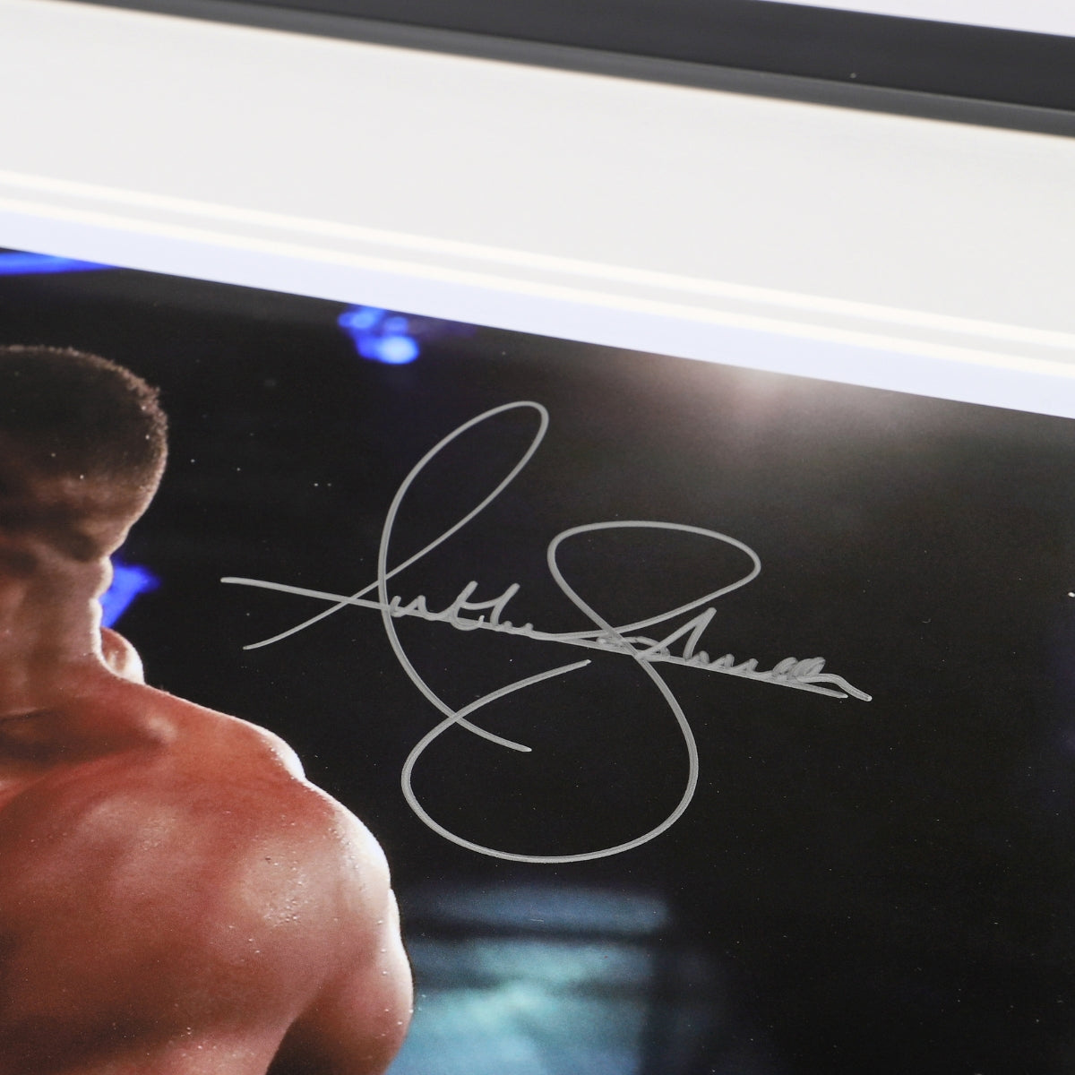 Anthony Joshua Vs Wladimir Klitschko Fight Official Signed Photo