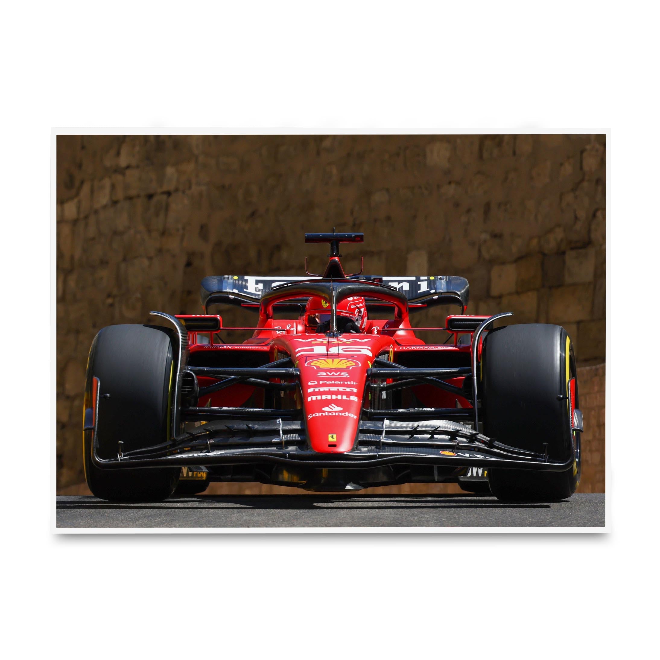 Charles Leclerc 2023 Print - Azerbaijan GP