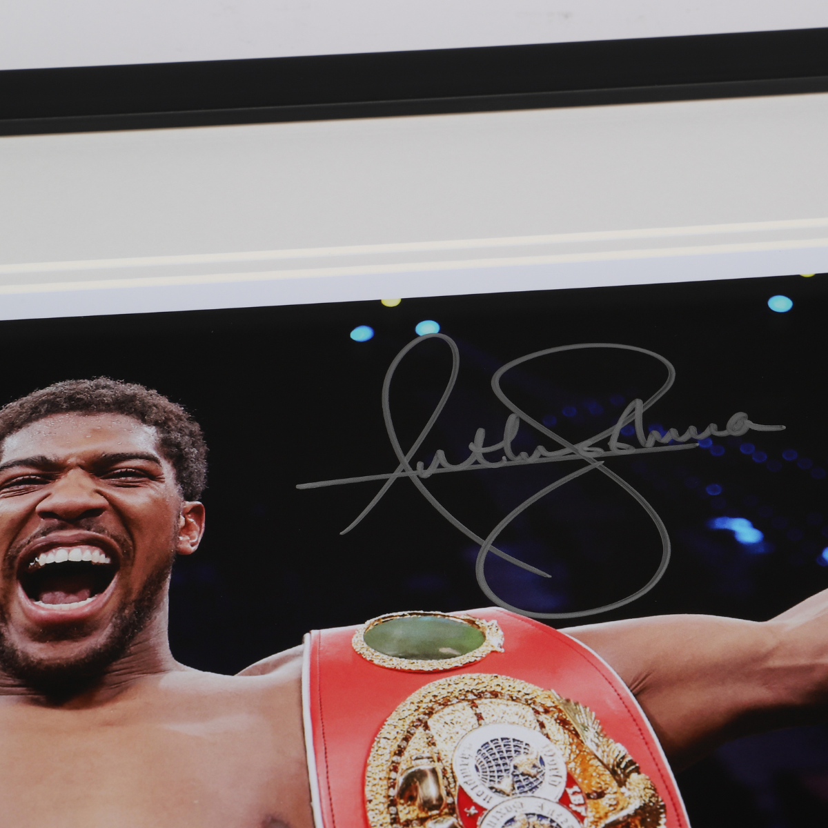 Anthony Joshua Vs Andy Ruiz Jr Official Signed Photo