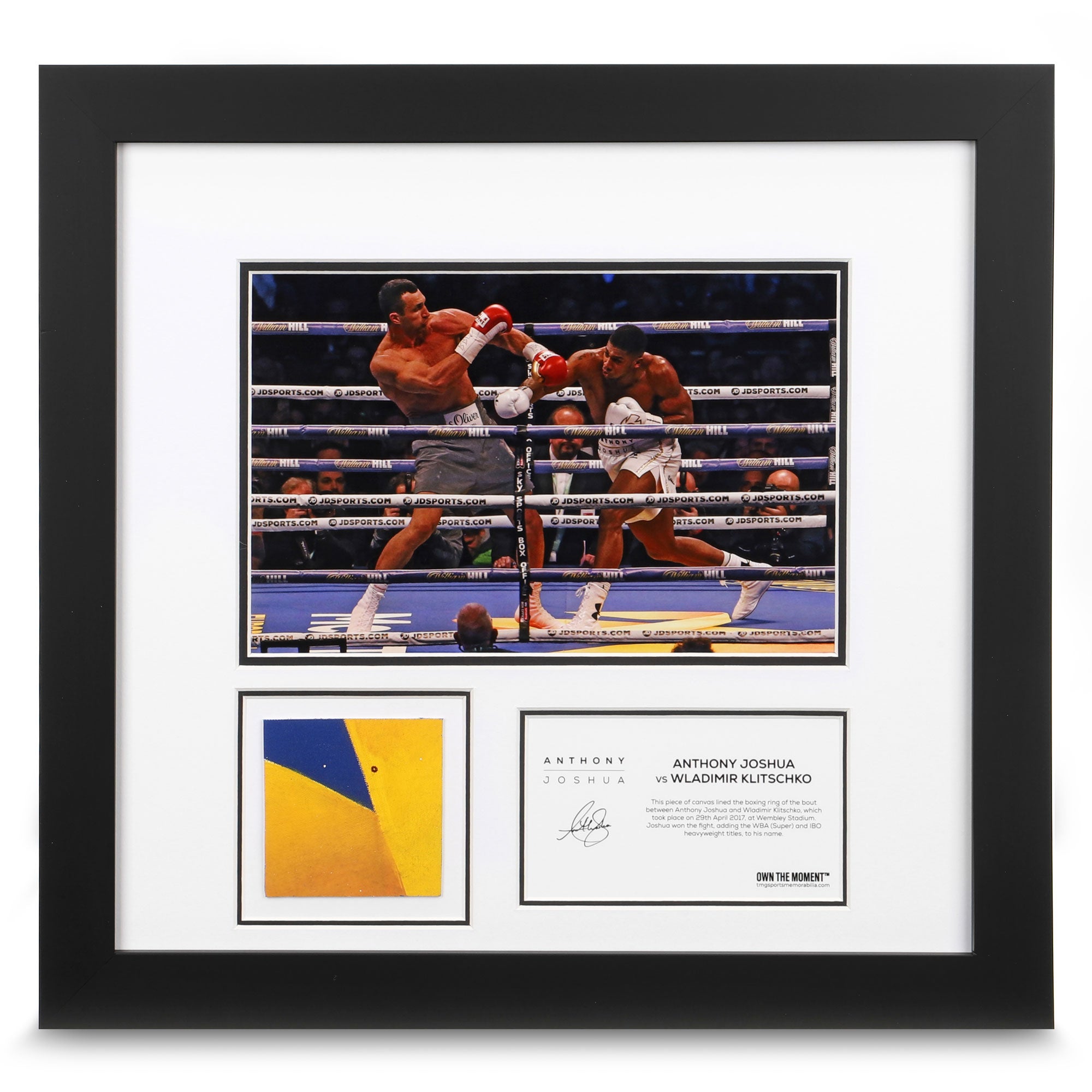 Anthony Joshua vs Wladimir Klitschko Fight Canvas & Photo – Hook