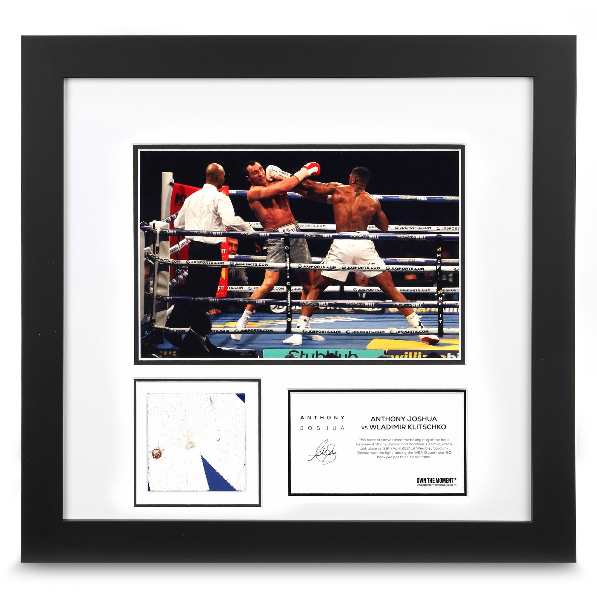 Anthony Joshua vs Wladimir Klitschko Fight Canvas & Photo – Jab