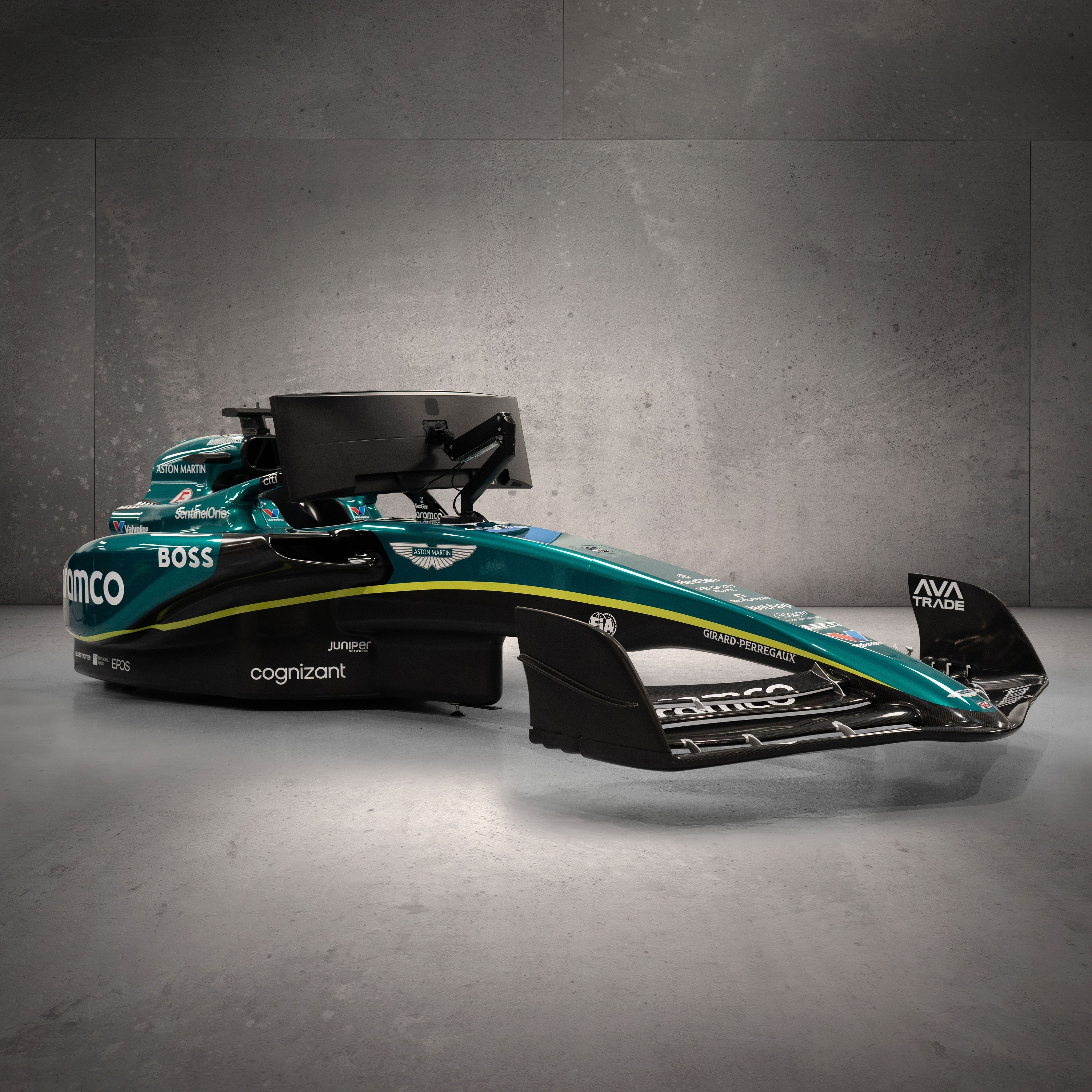 Aston Martin Aramco AMR24 F1 Team Simulator