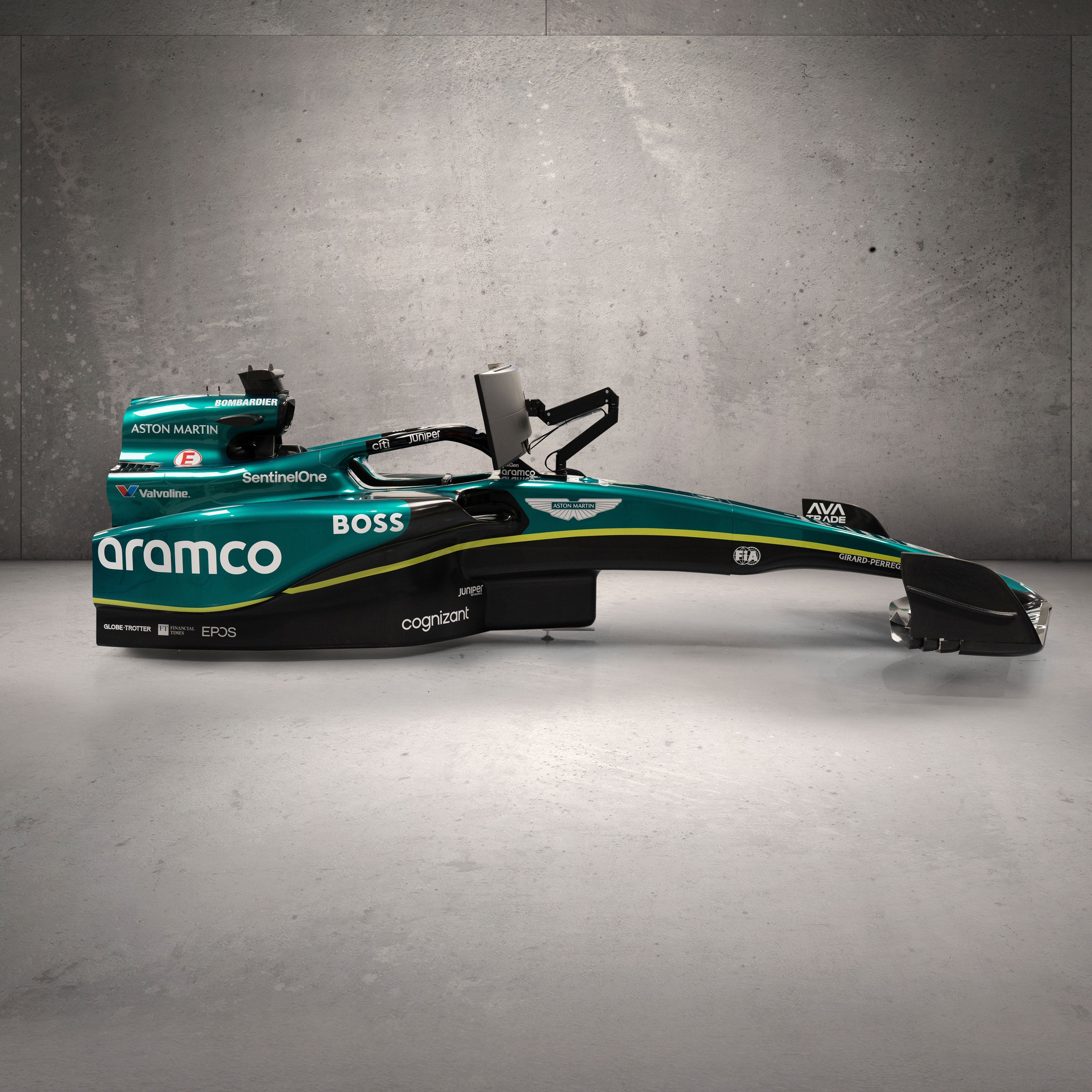 Aston Martin Aramco AMR24 F1 Team Simulator