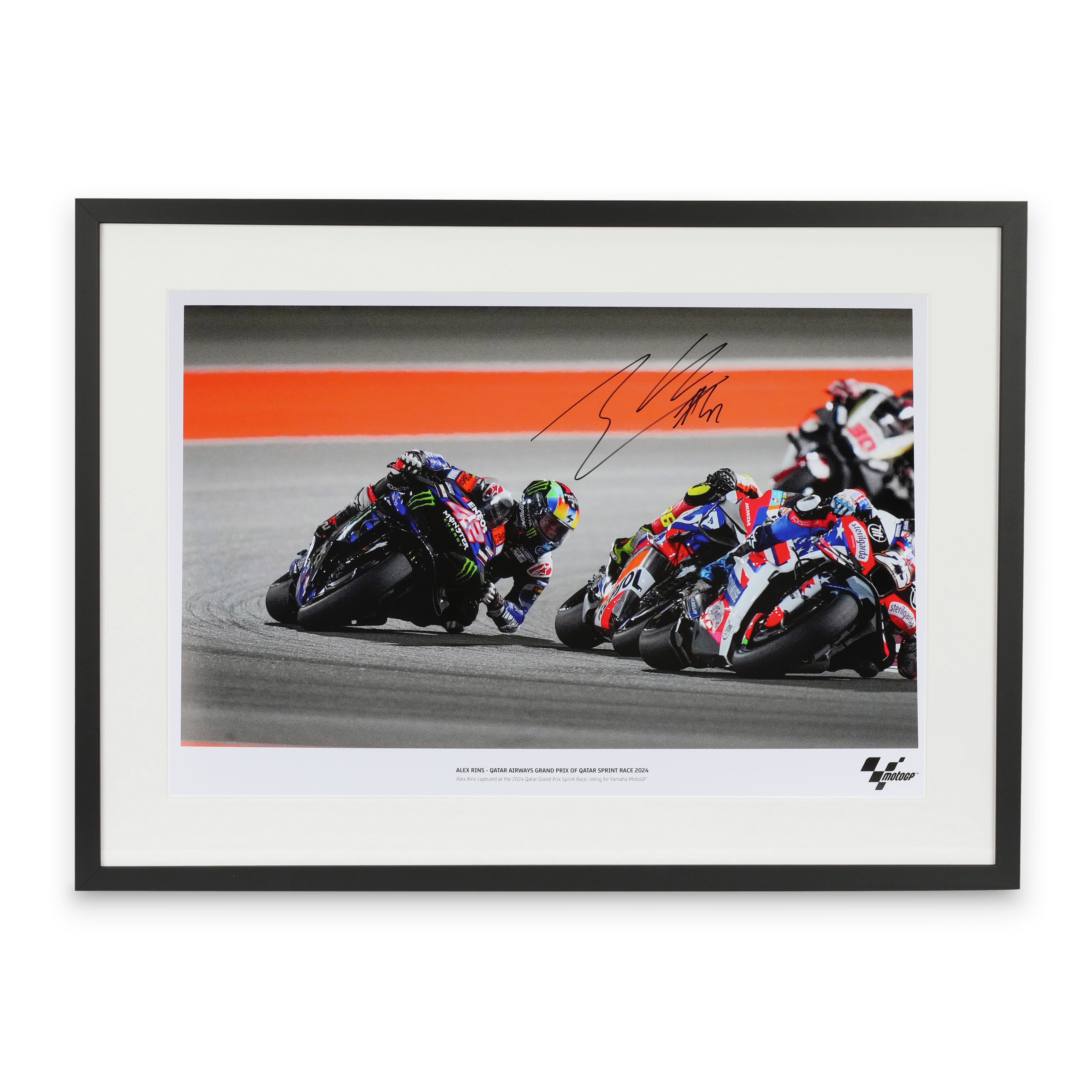 Alex Rins 2024 Signed Photo – Qatar Sprint