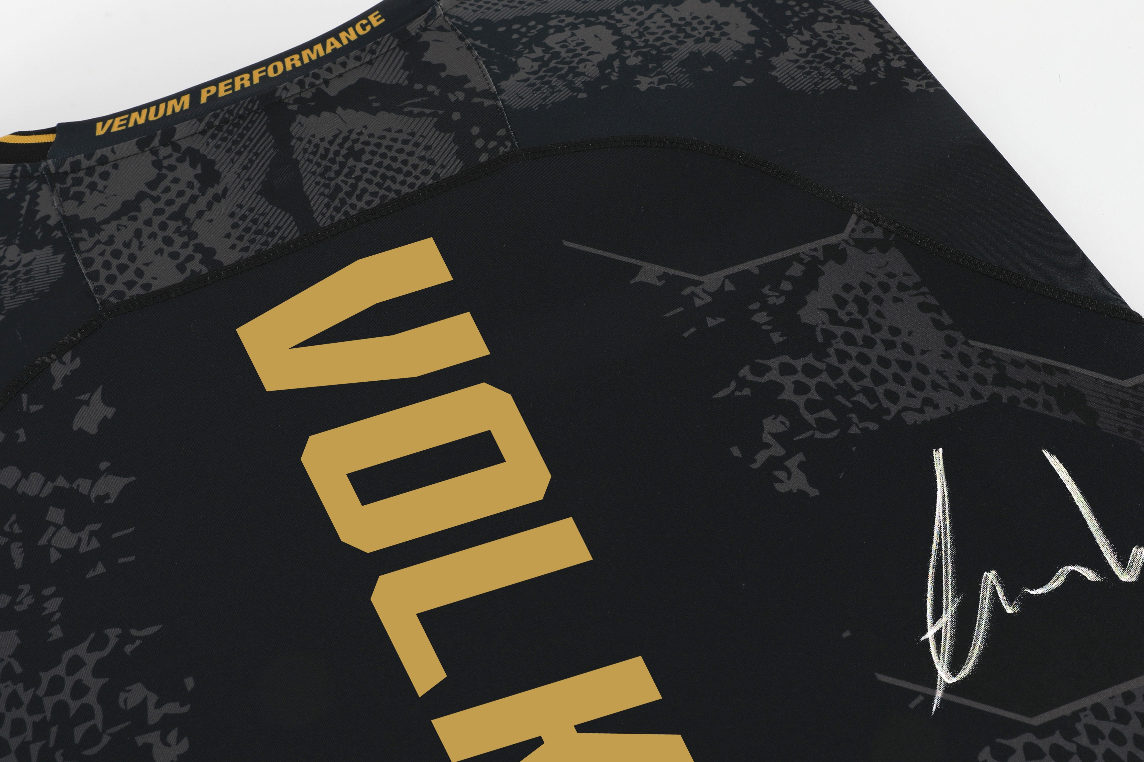 Alexander Volkanovski Signed Black & Gold Fight Night Adrenaline Jersey