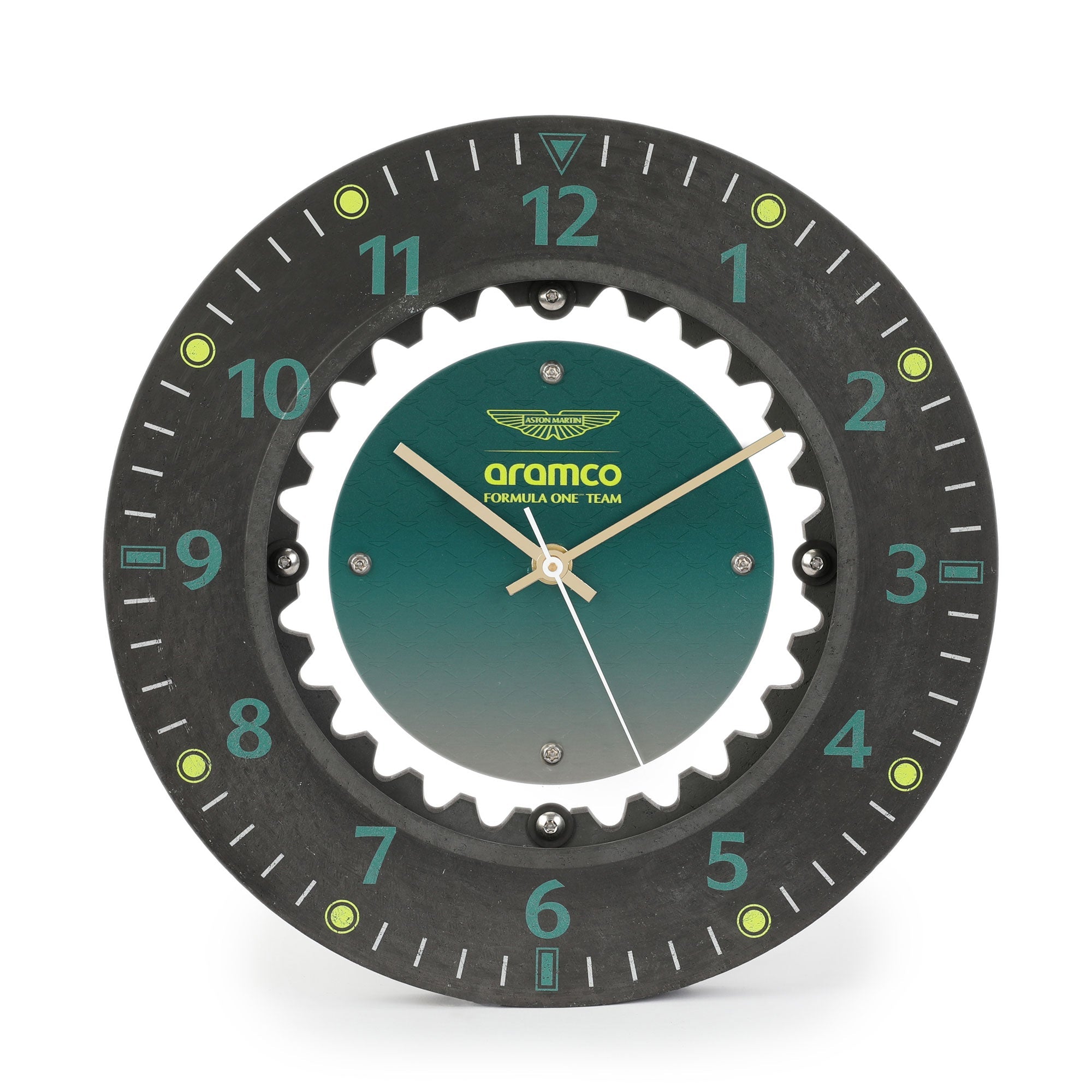 Aston Martin Aramco F1 Team Brake Disc Clock