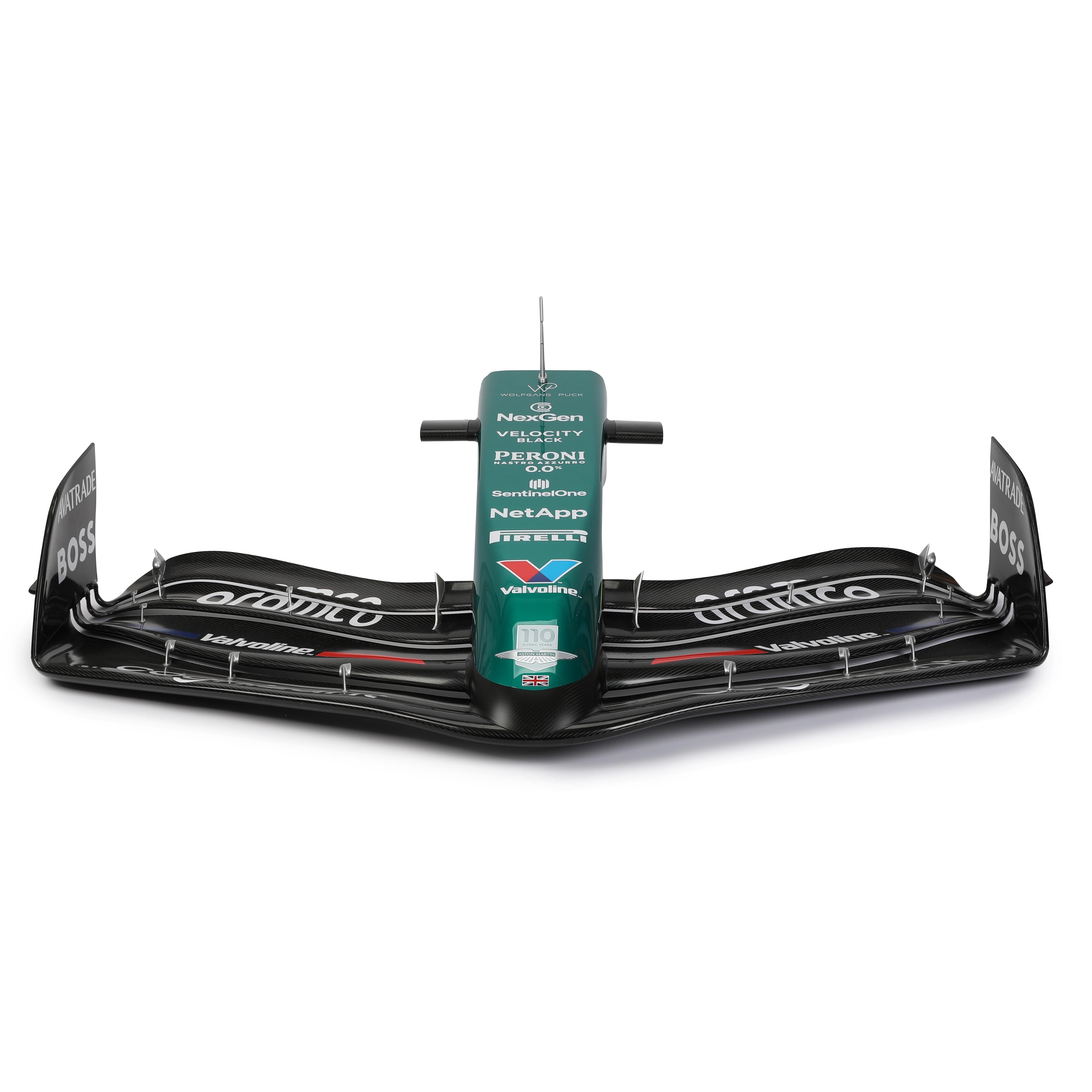 Aston Martin Aramco Cognizant F1 Team 2023 Official Replica Front Wing & Nose