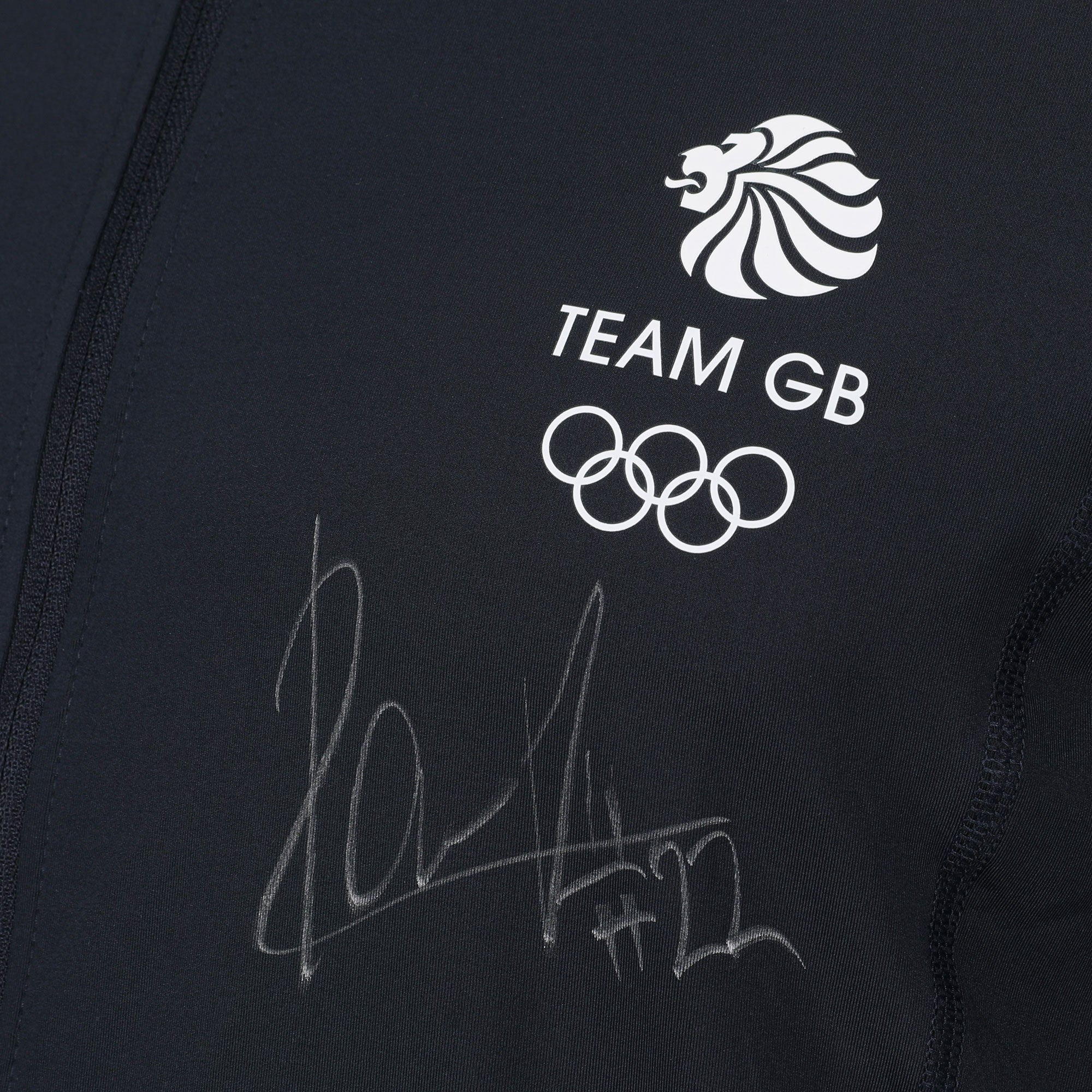 Team GB BMX Racing Team Paris 2024 Olympic Games Signed Cycling Jersey