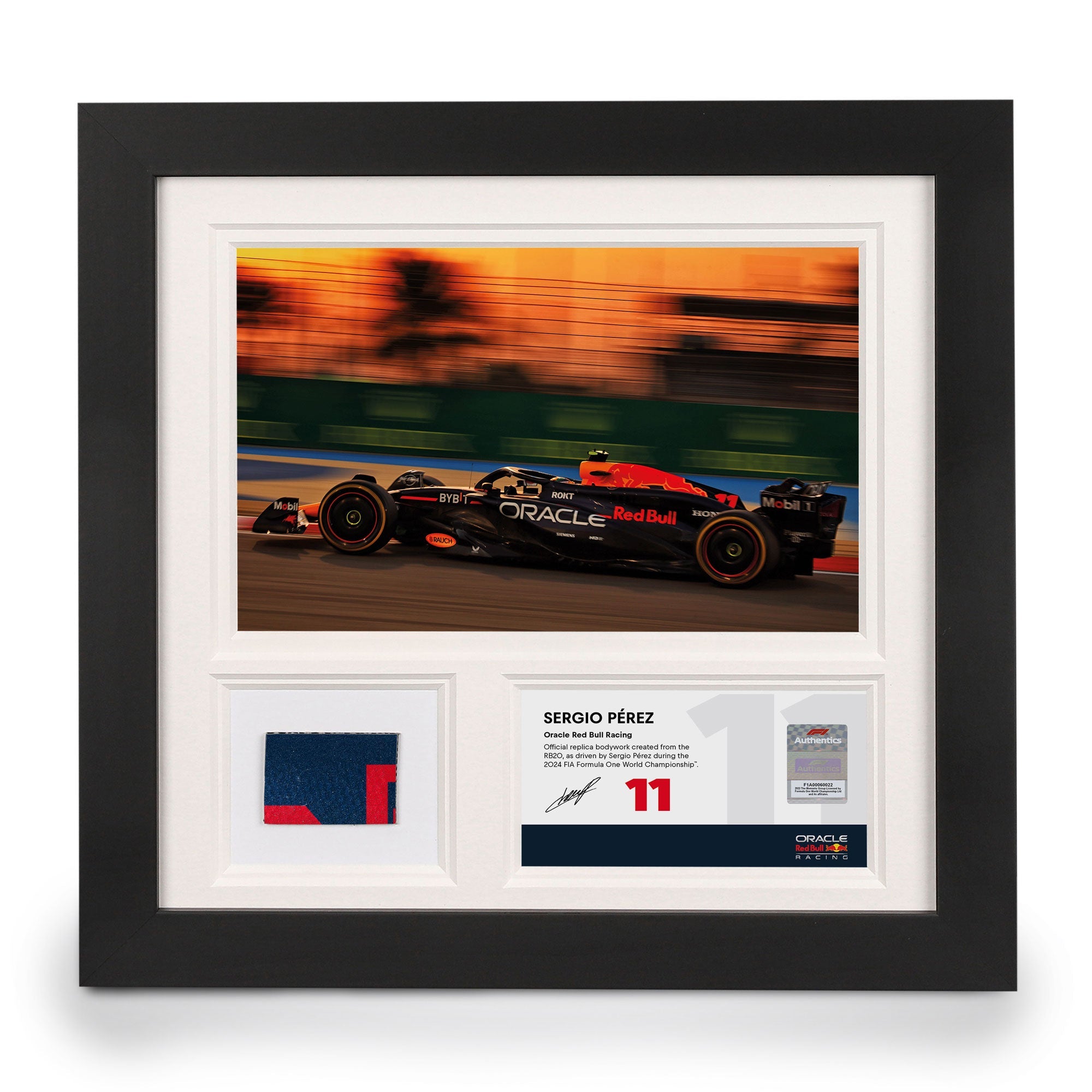 Sergio Perez 2024 Oracle Red Bull Racing Replica Bodywork & Photo