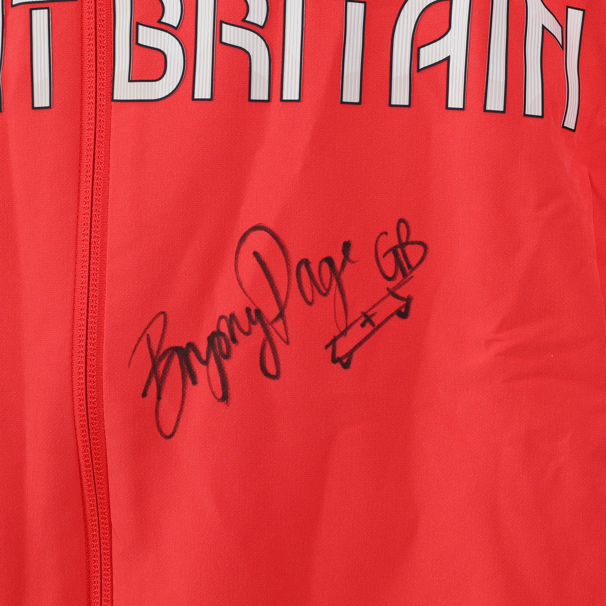 Bryony Page Signed Team GB 2024 Paris Olympics Presentation Hoodie - Trampolining