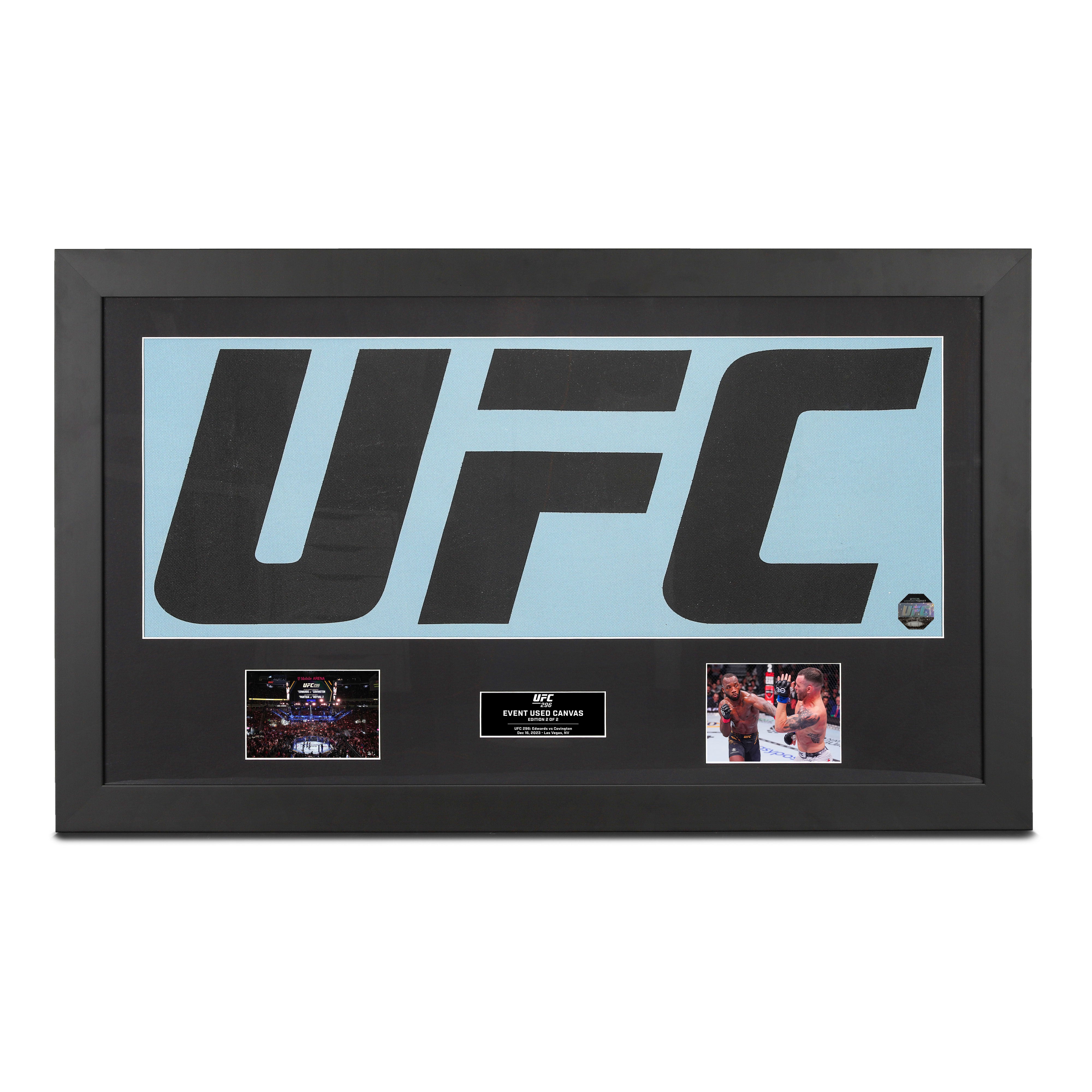 UFC 296: Edwards vs Covington UFC Logo Canvas & Photos - Edition 2