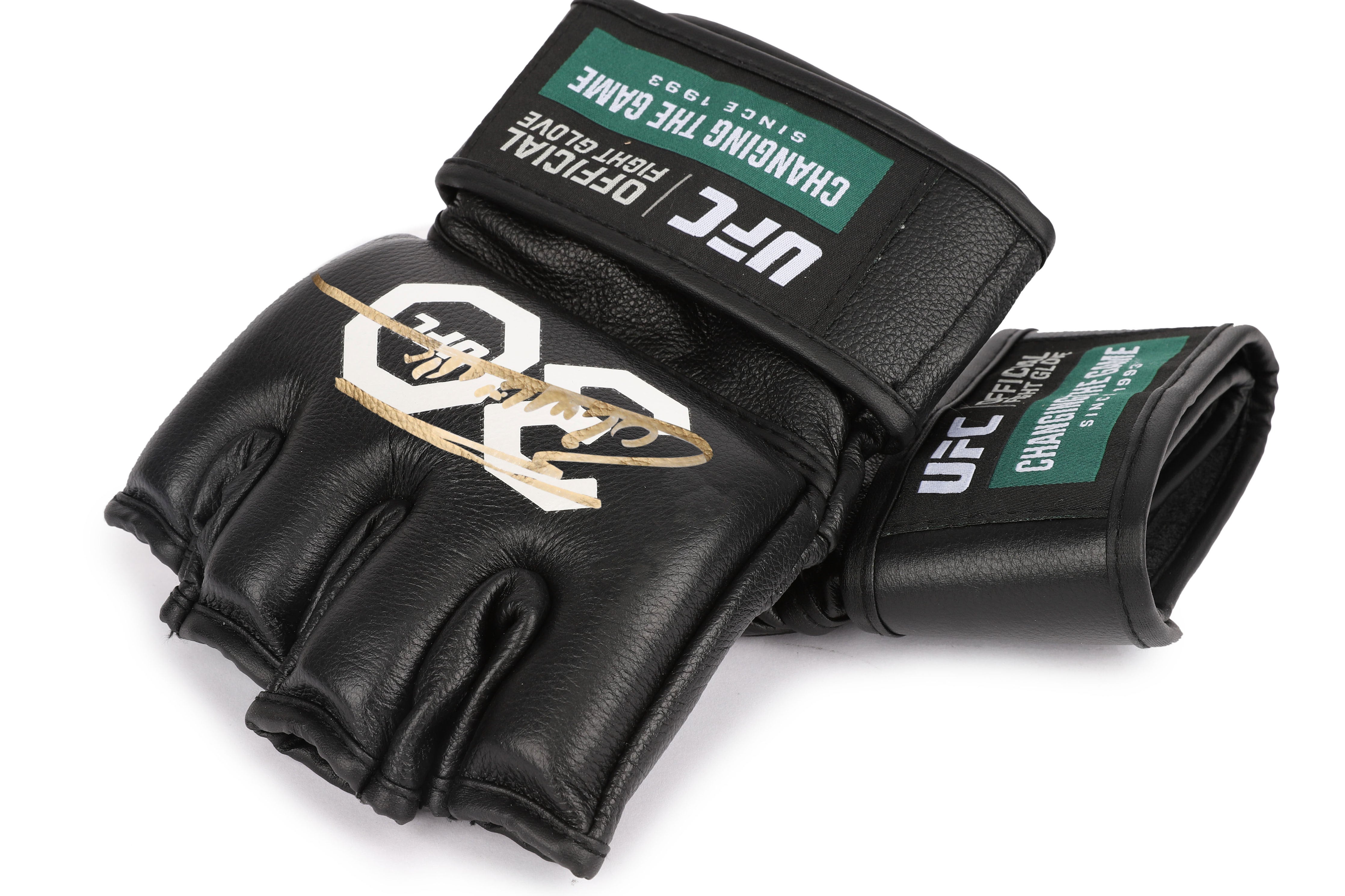 Charles Oliveria Signed Official UFC Gloves - 30th Anniversary Edition