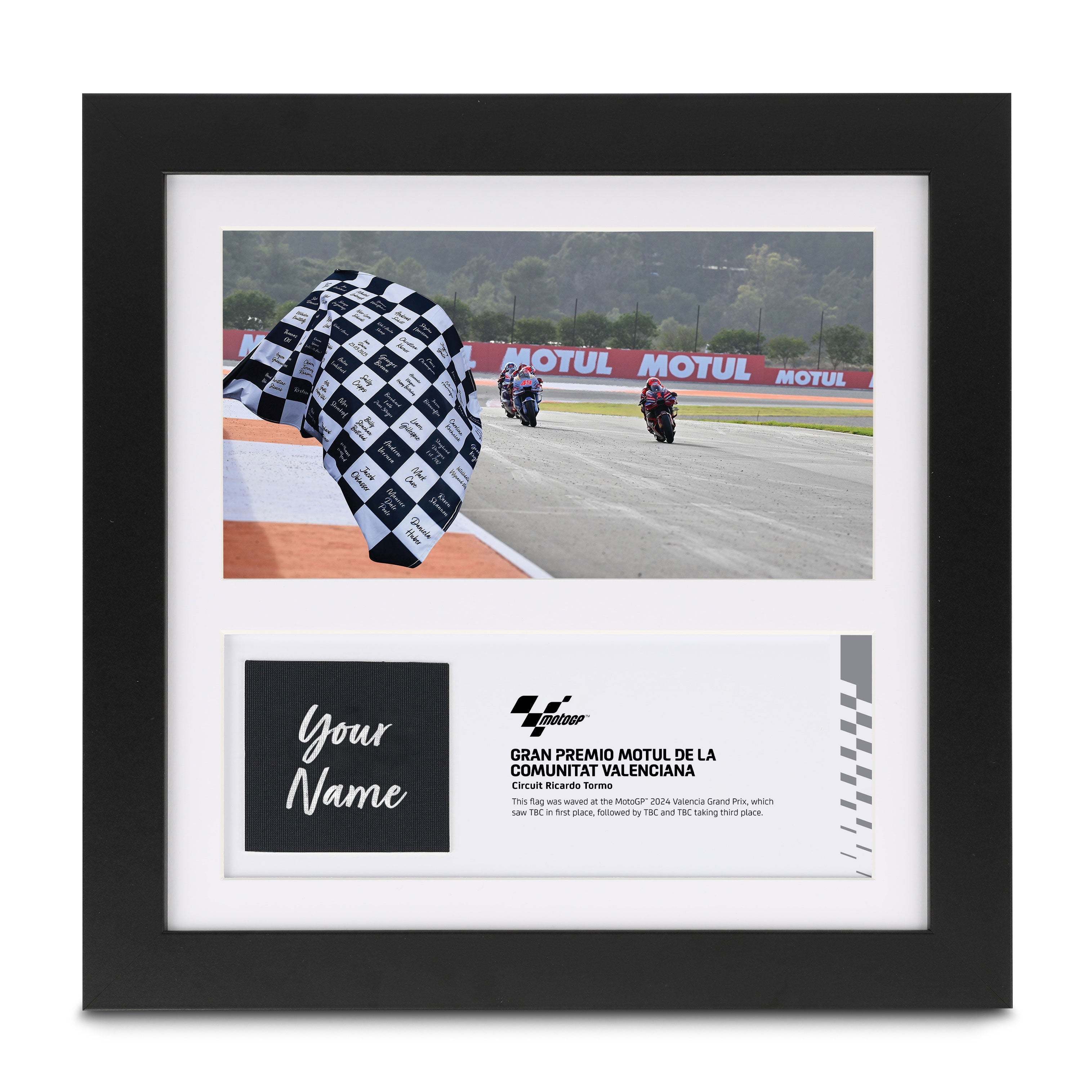 Own The Chequered Flag – Valencia Grand Prix 2024