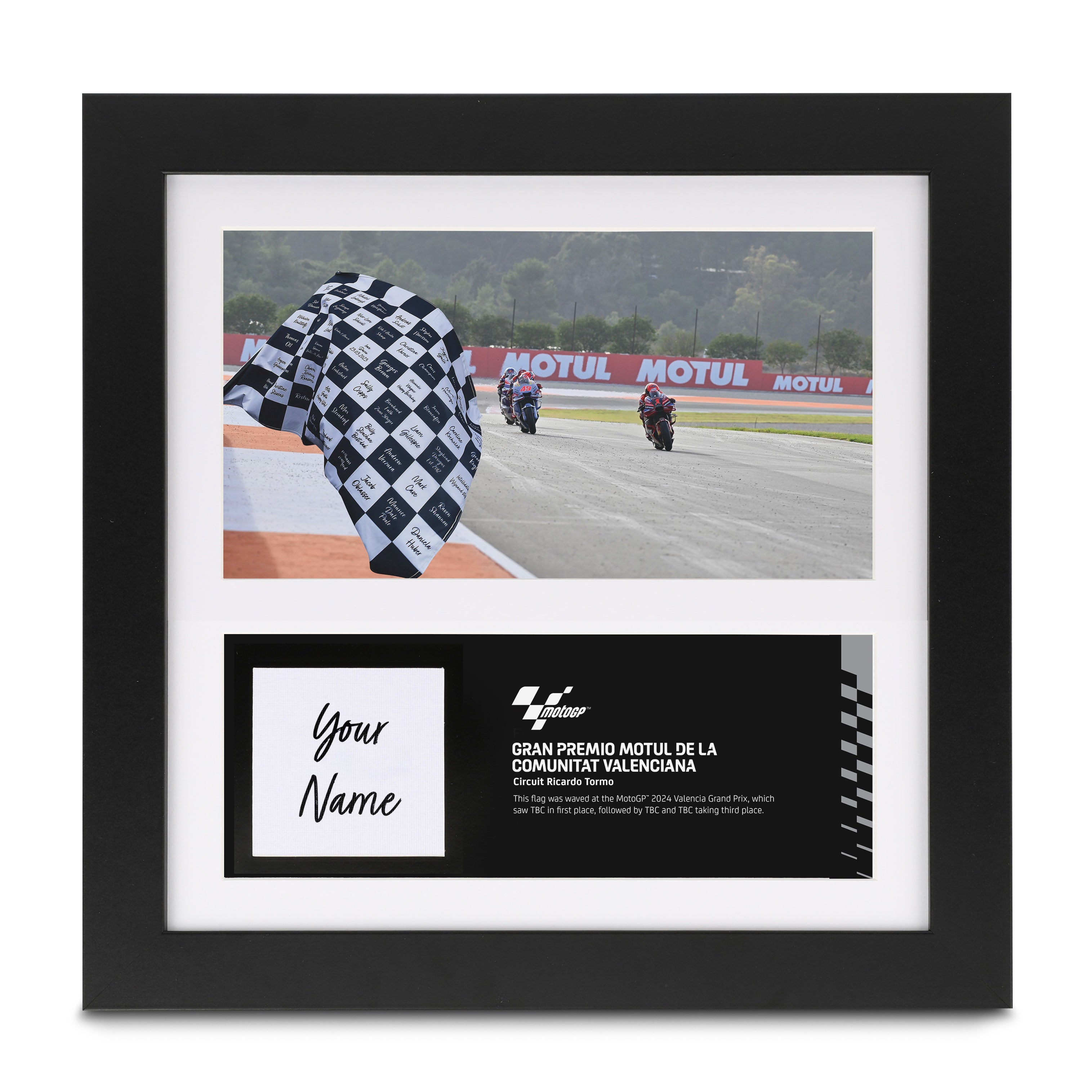 Own The Chequered Flag – Valencia Grand Prix 2024