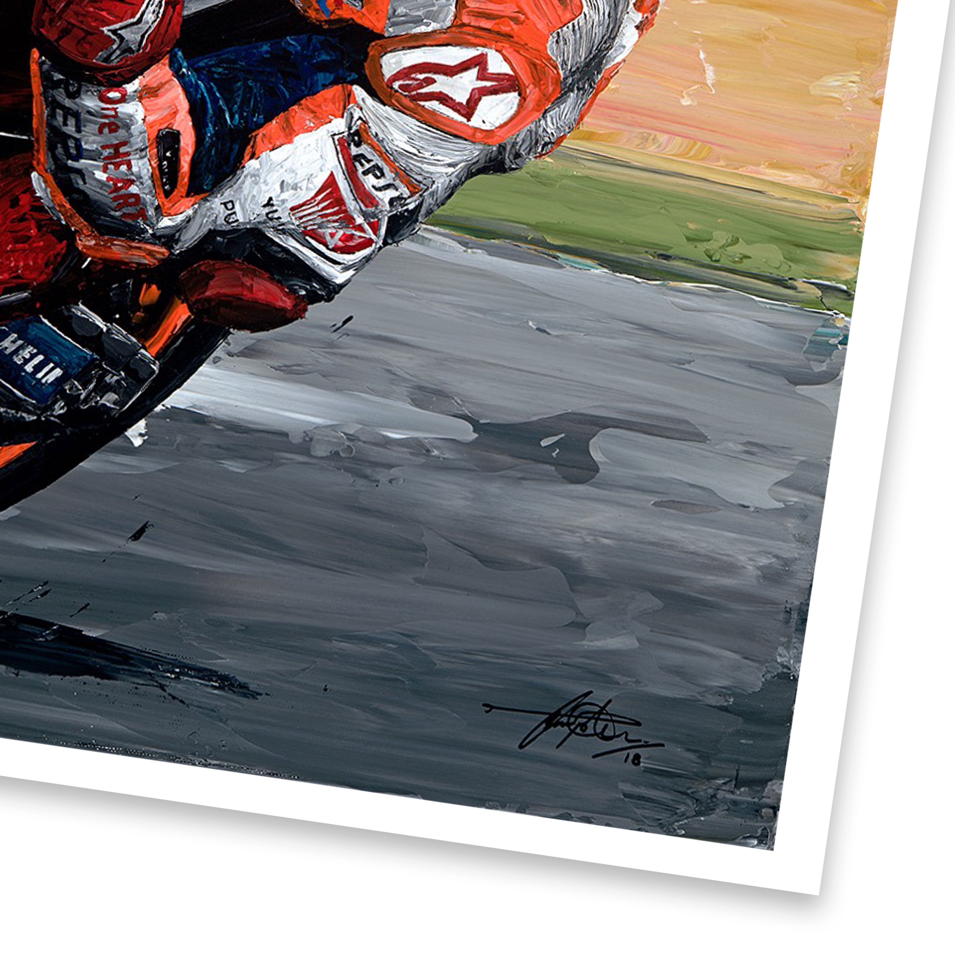 David Johnson - Marc 2018 Champion - 61cm x 86cm Rolled Giclee Print