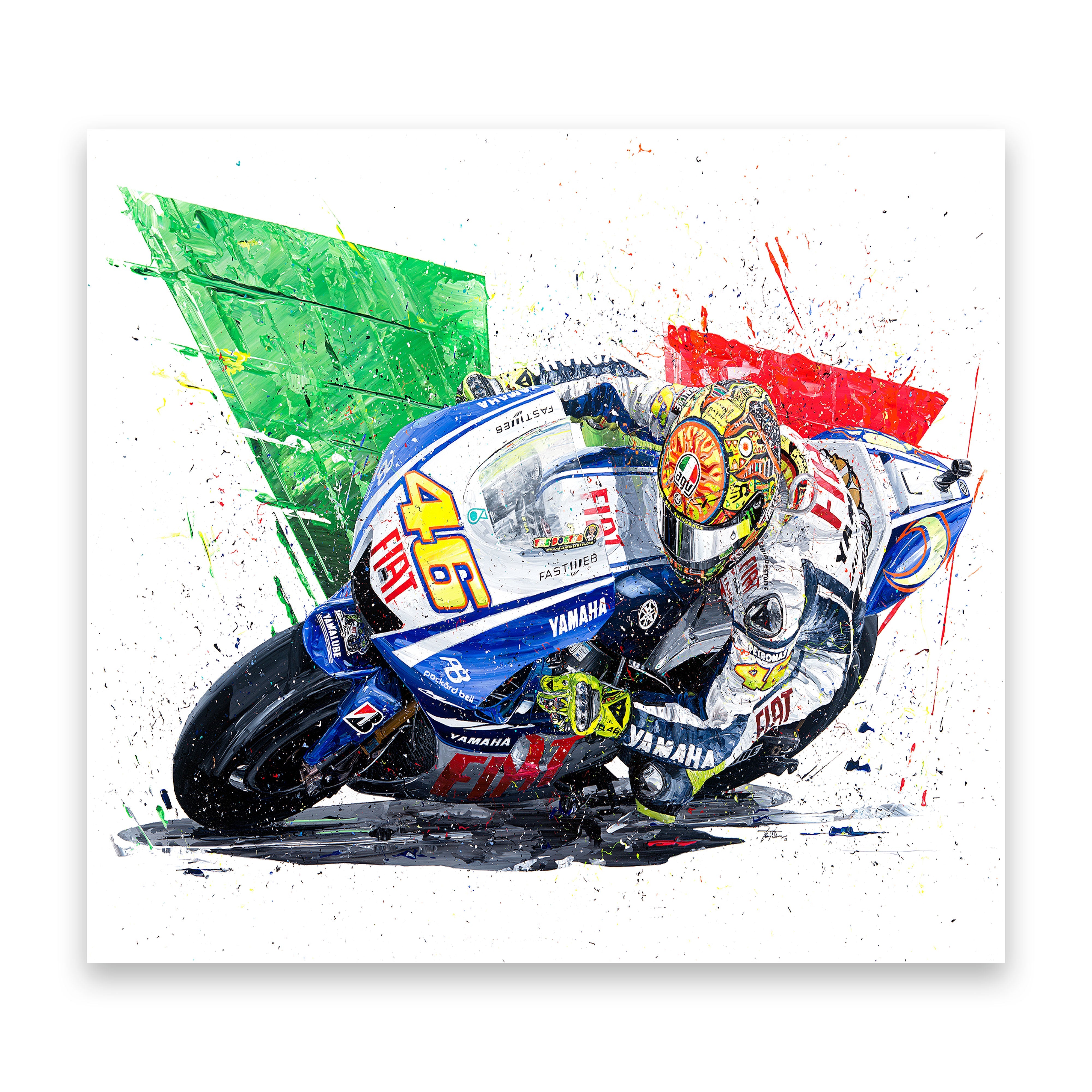 David Johnson - Valentino 2009 Champion - 61cm x 86cm Rolled Giclee Print