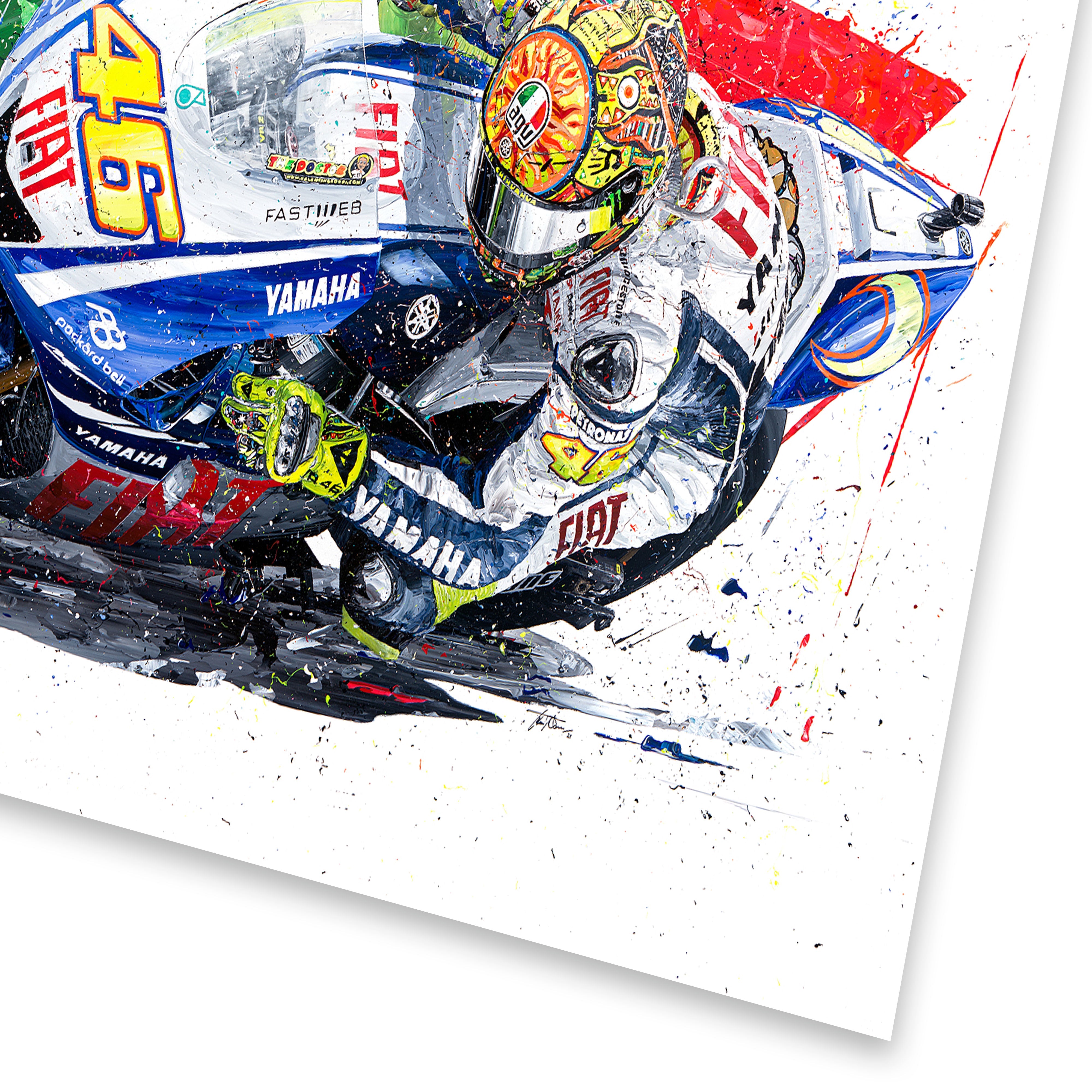 David Johnson - Valentino 2009 Champion - 61cm x 86cm Rolled Giclee Print