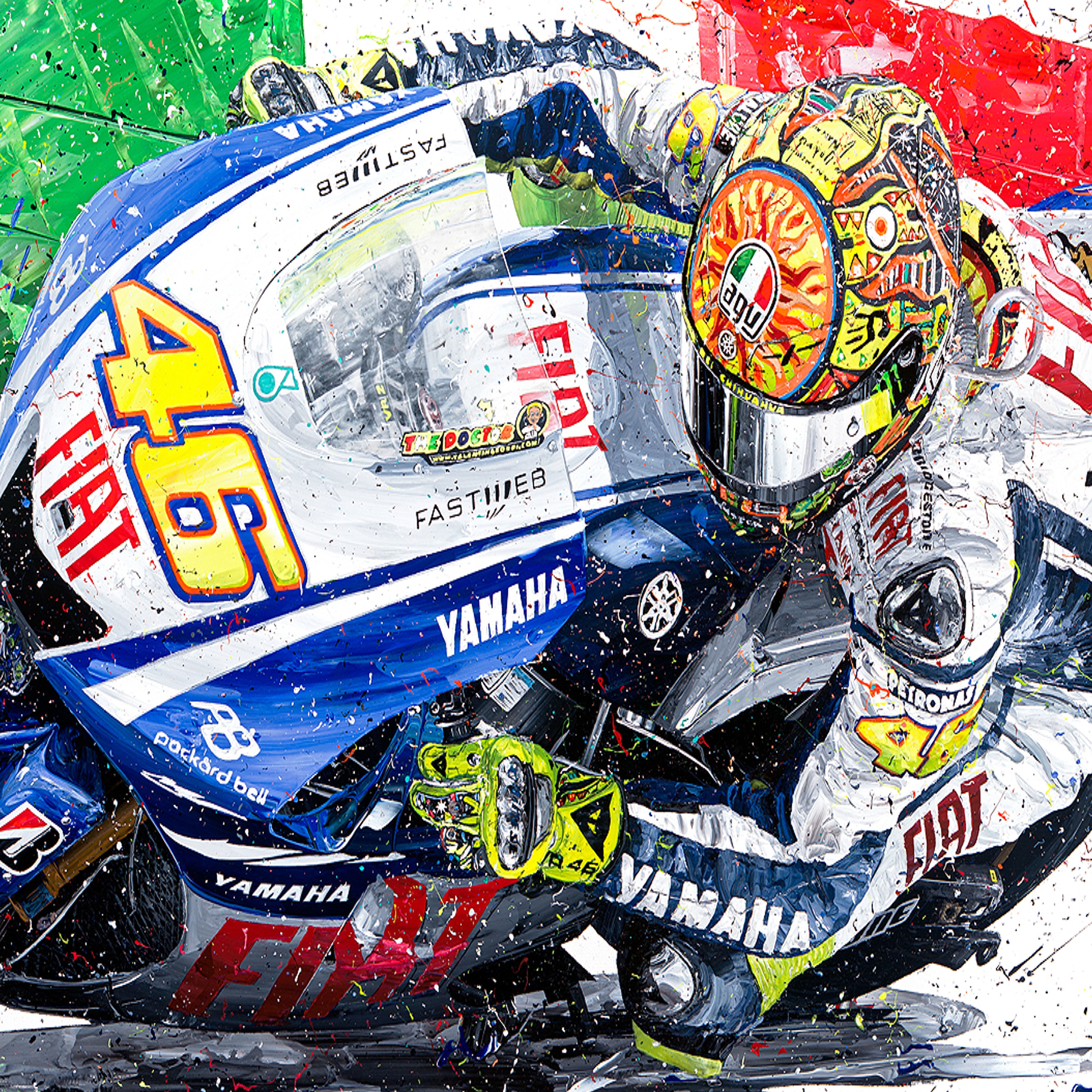 David Johnson - Valentino 2009 Champion - 61cm x 86cm Rolled Giclee Print