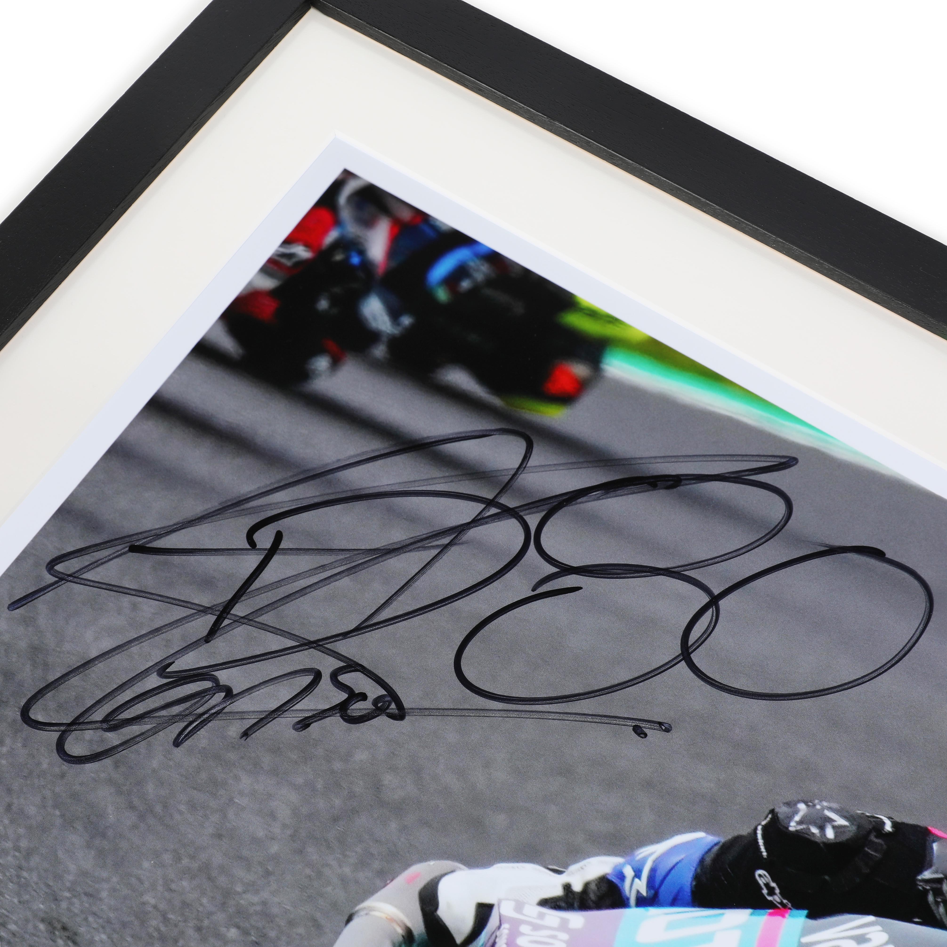 David Alonso 2024 Signed Photo - Italian GP