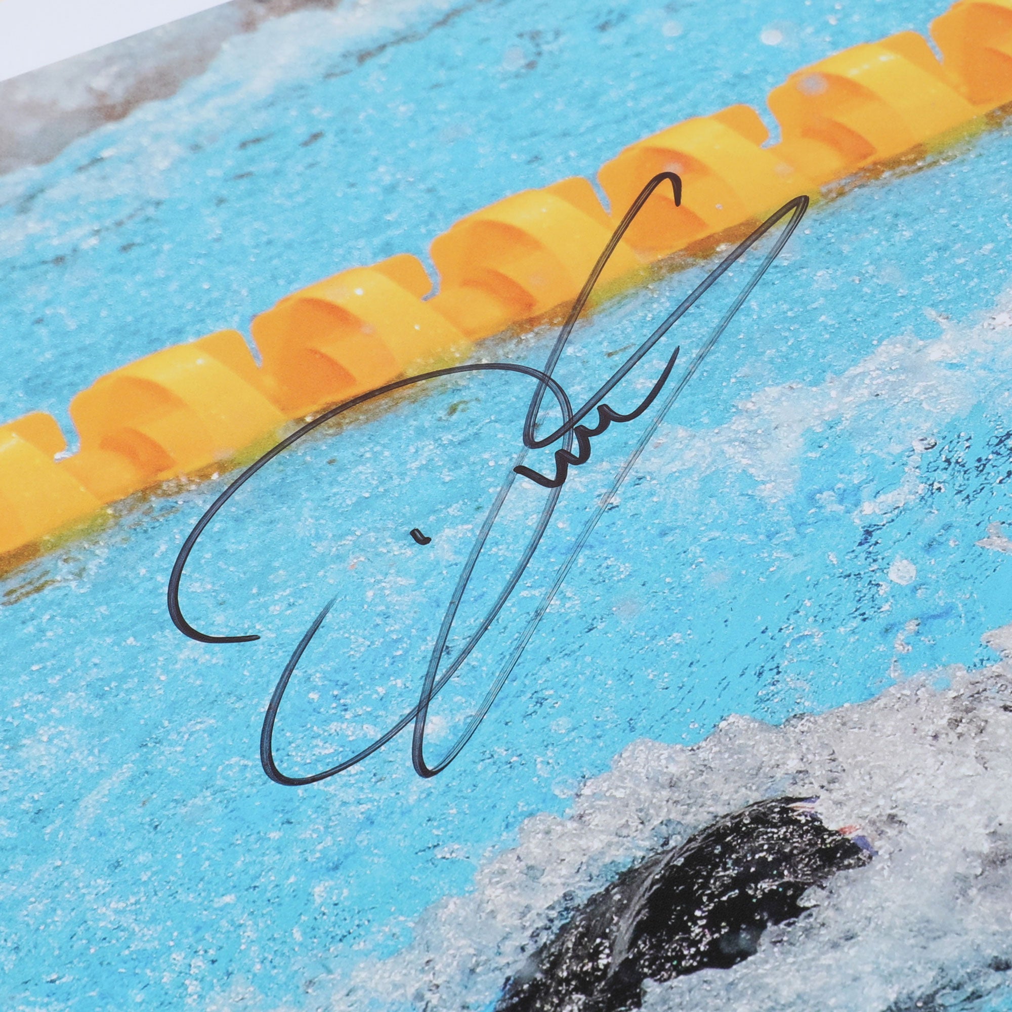 Duncan Scott 2020 Tokyo Olympic Games Signed Swimming 200m Freestyle Photo