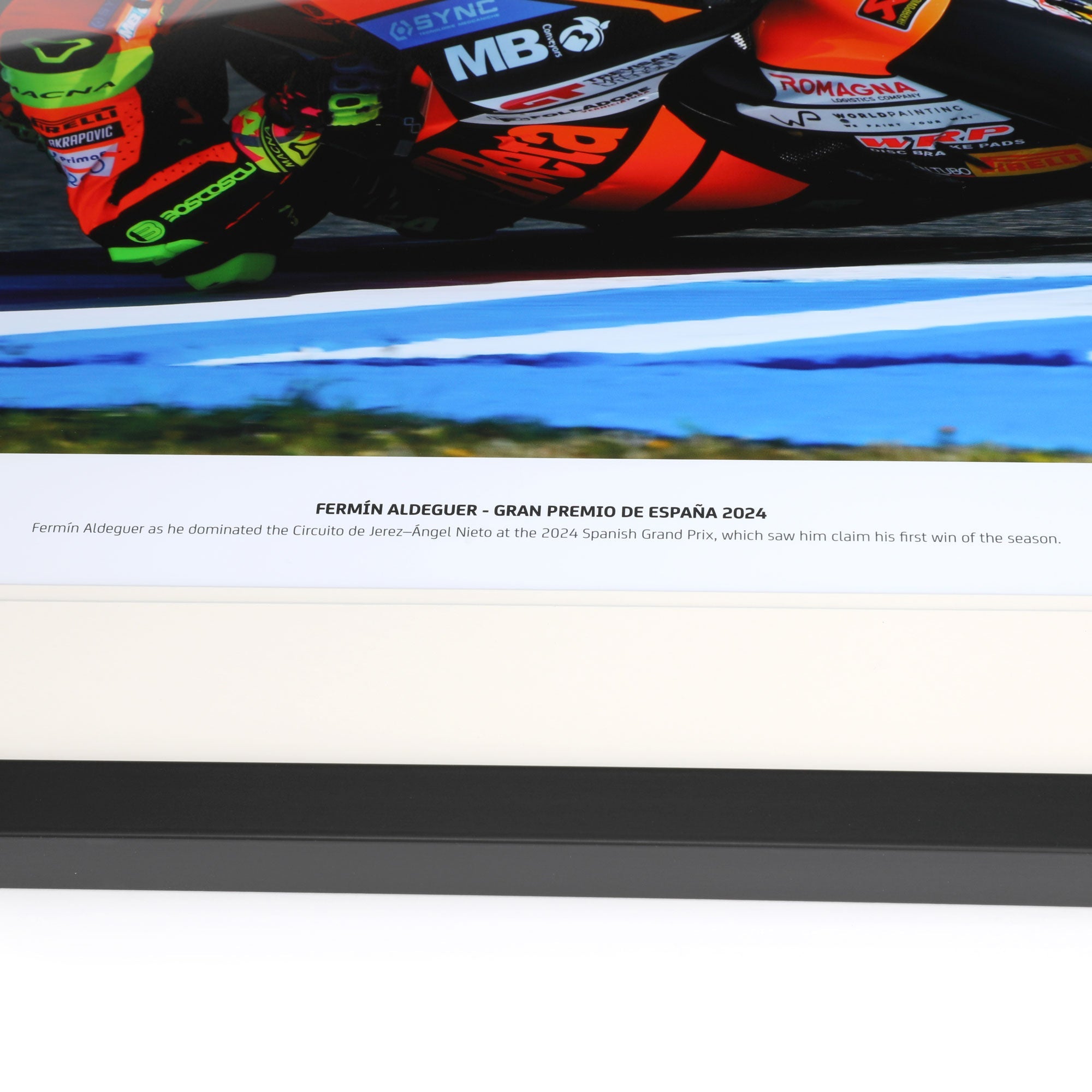 Fermin Aldeguer 2024 Signed Photo – Spanish GP