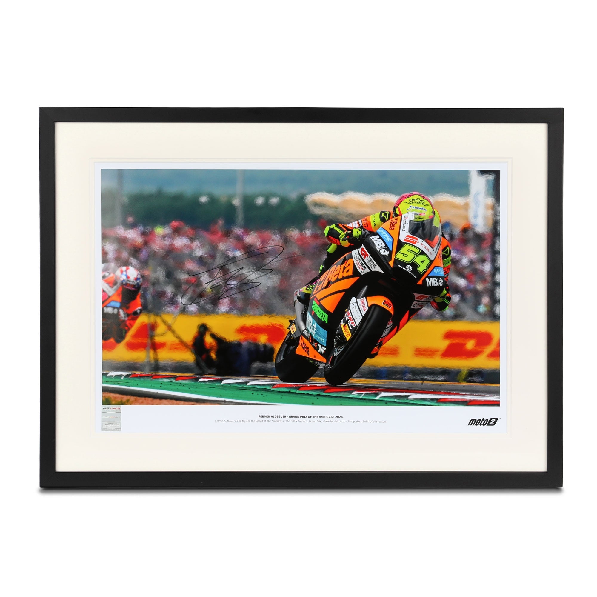 Fermin Aldeguer 2024 Signed Photo – Americas GP