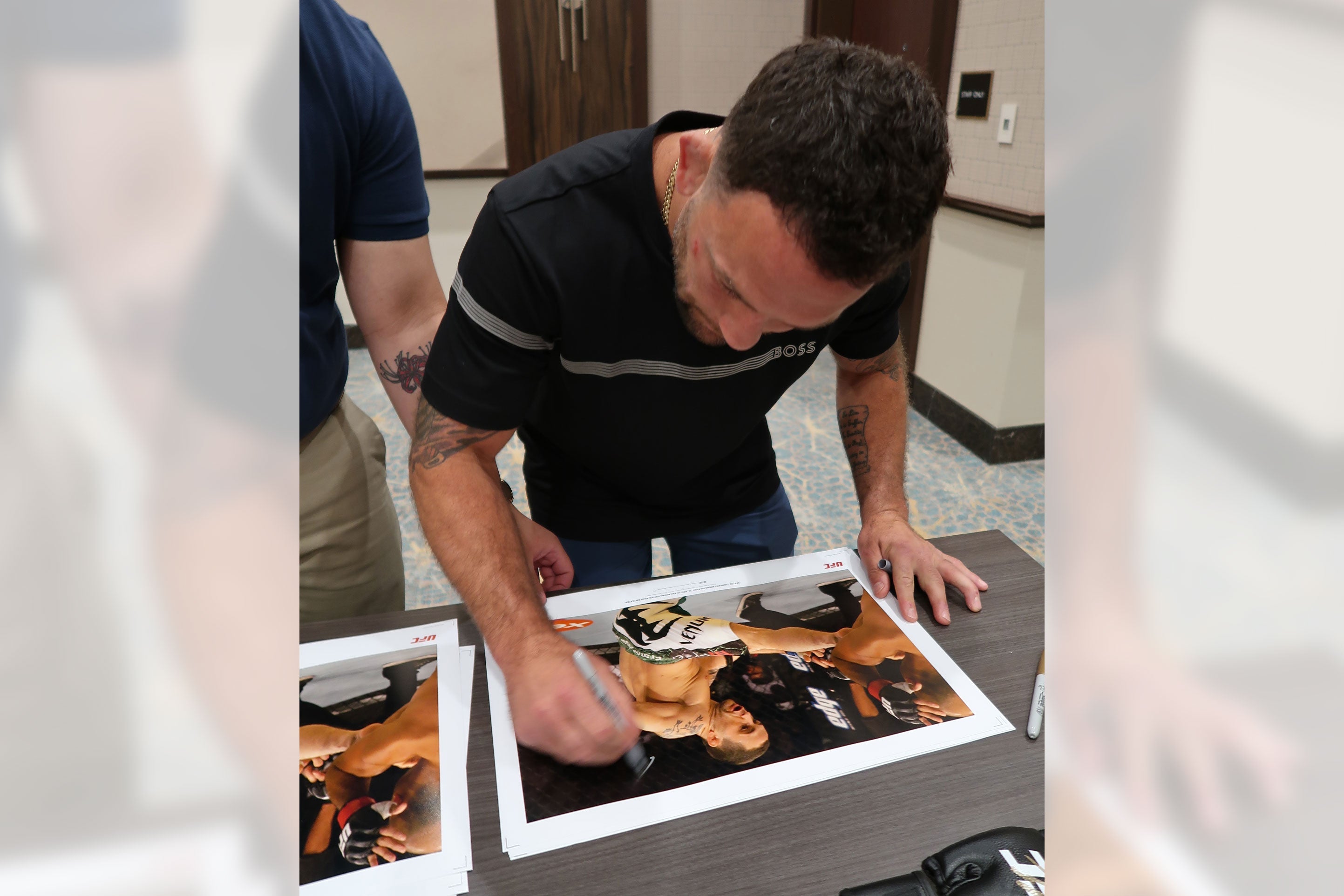 Frankie Edgar Signed Photo UFC 112