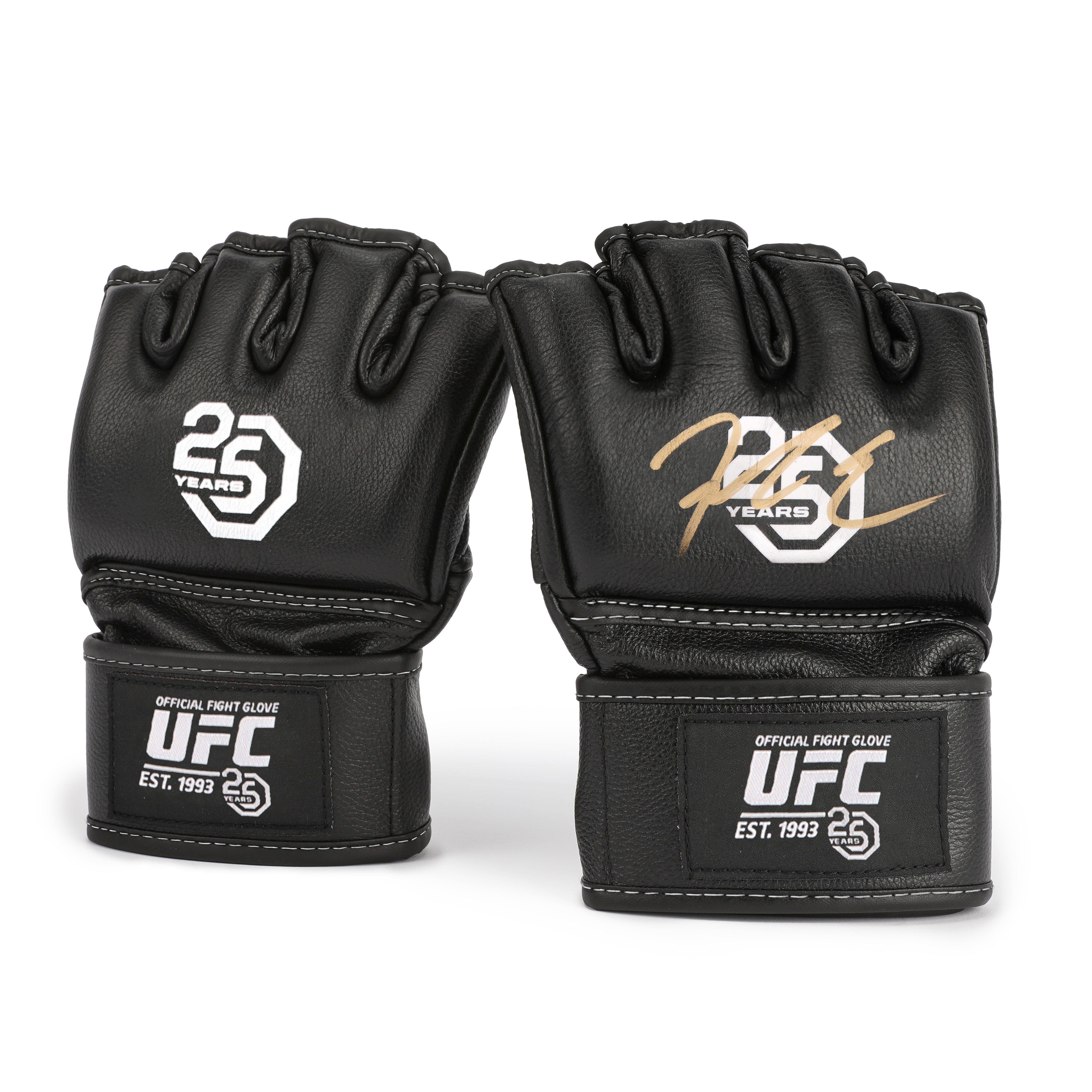 Frankie Edgar Signed Official UFC Gloves - 25th Anniversary Edition