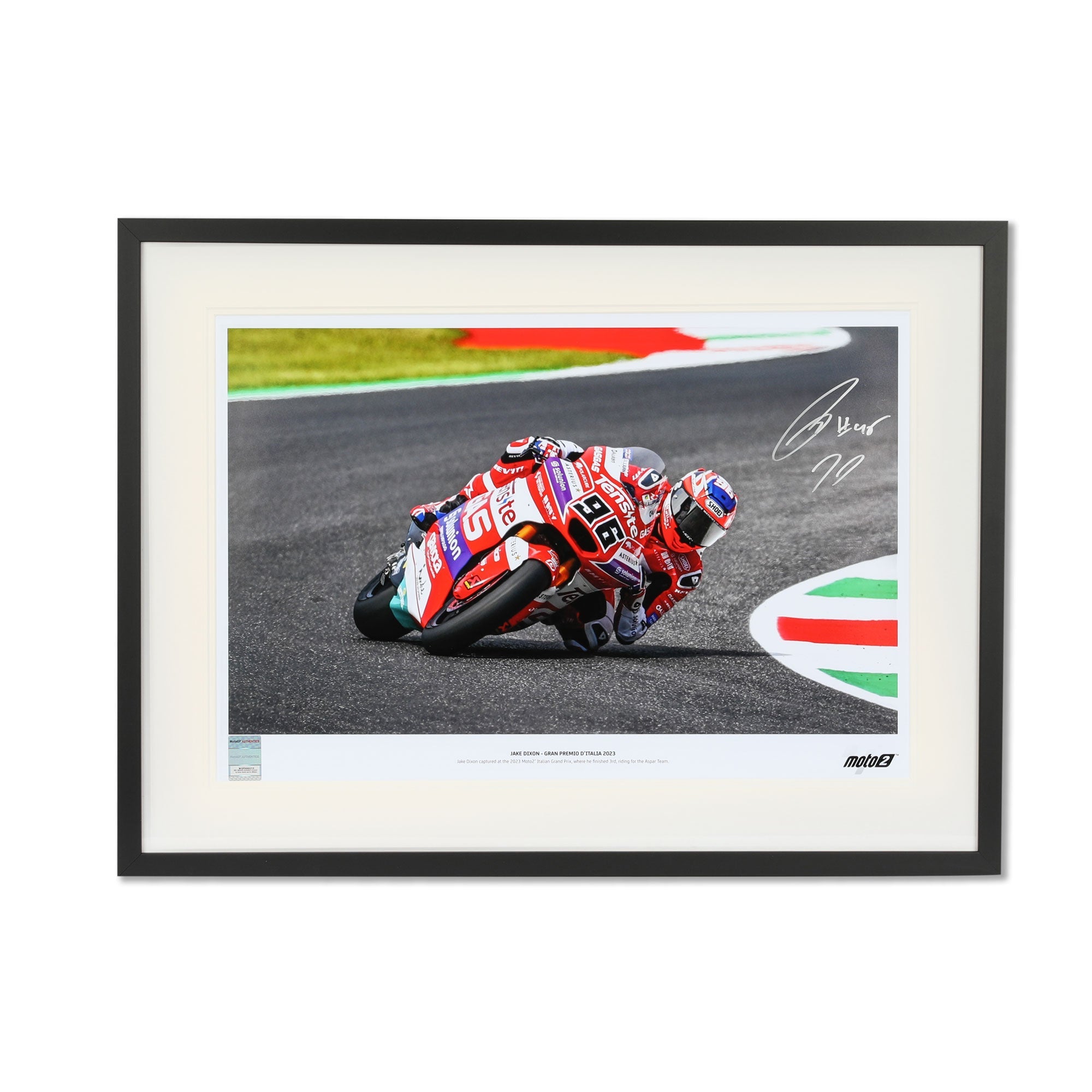 Jake Dixon 2023 Signed Photo – Italian GP