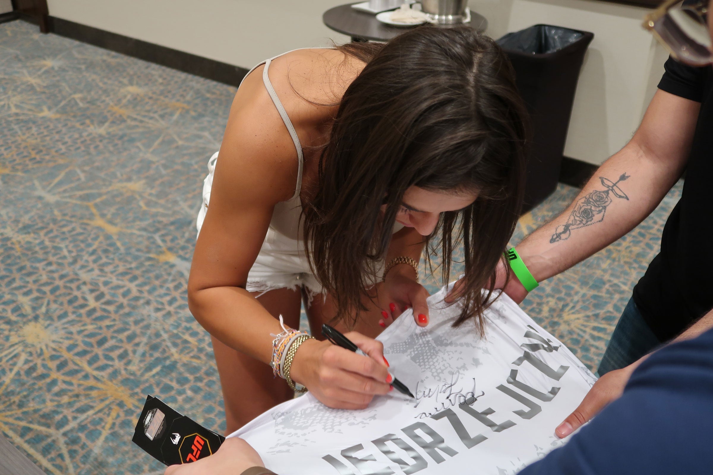 Joanna Jedrzejczyk Signed Limited Edition White Jersey