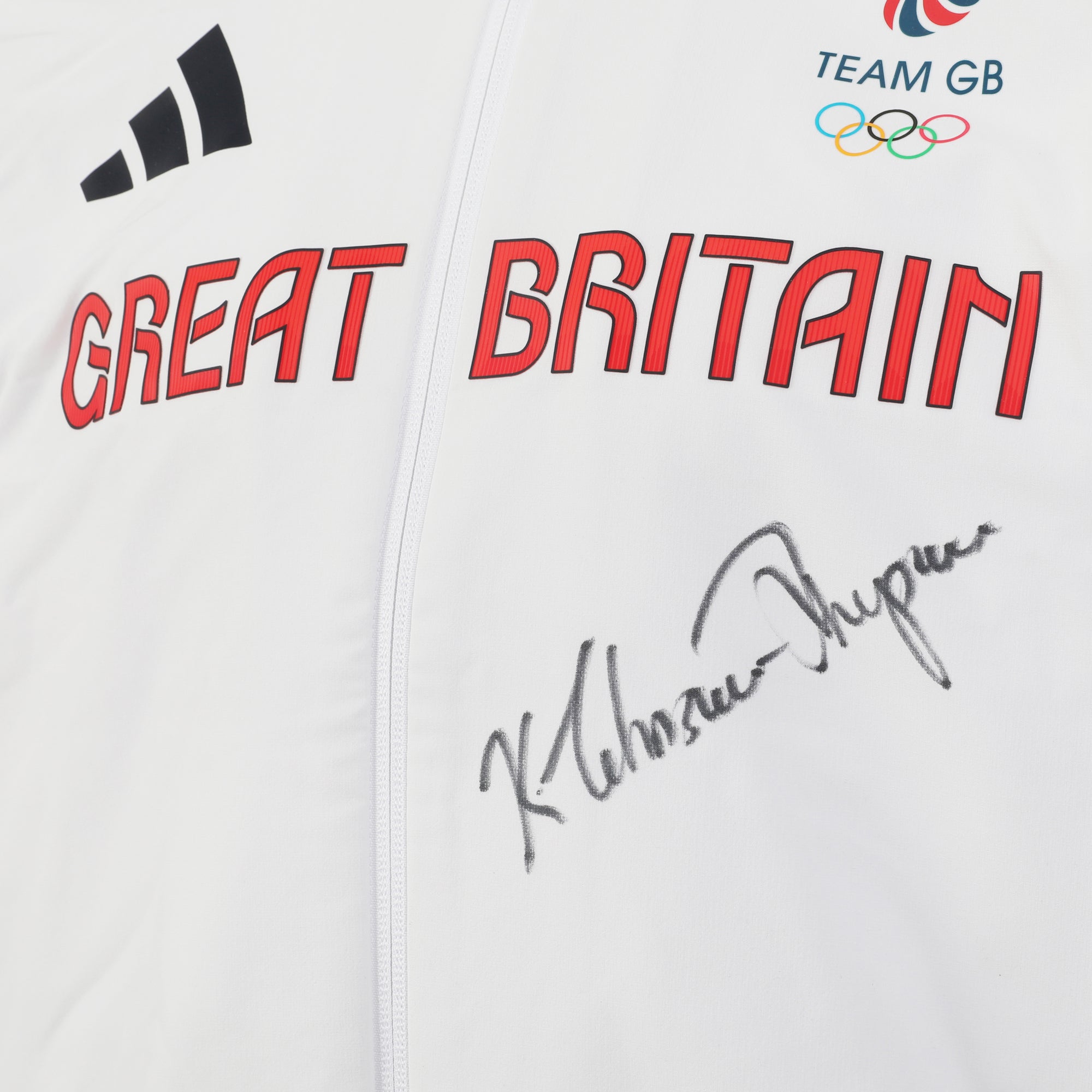 Katarina Johnson-Thompson Signed Team GB 2024 Paris Olympics Podium Jacket - Heptathlon