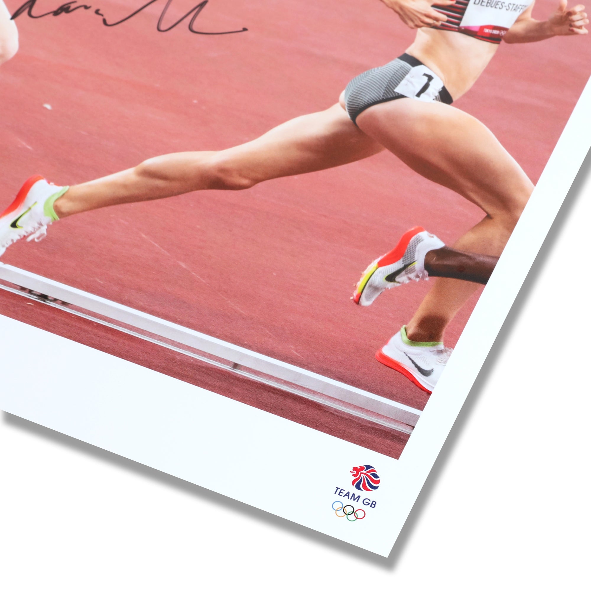 Laura Muir 2020 Tokyo Olympic Games Signed Athletics 1500m Photo