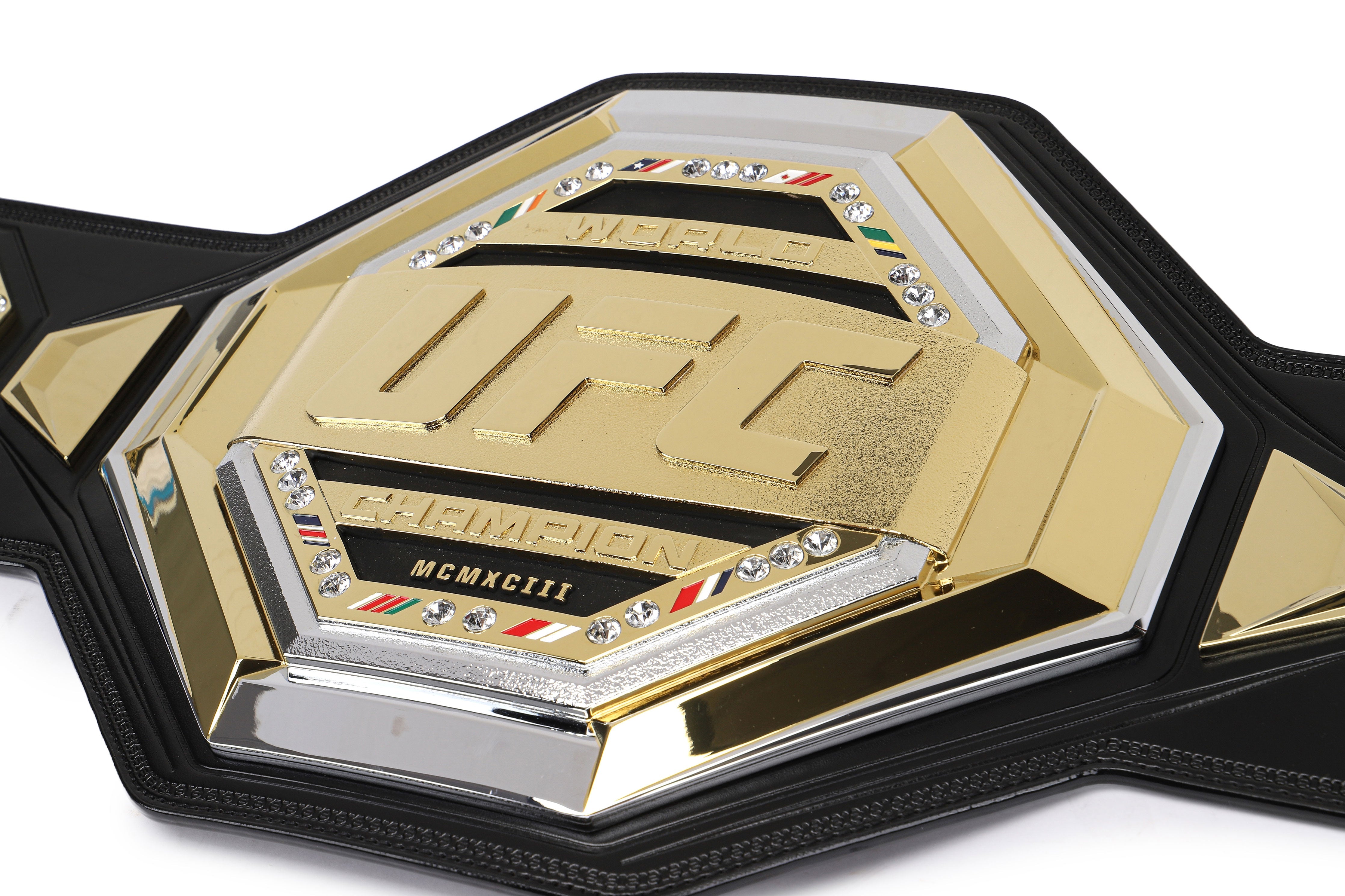 Jon Jones Signed UFC Legacy Championship Replica Belt