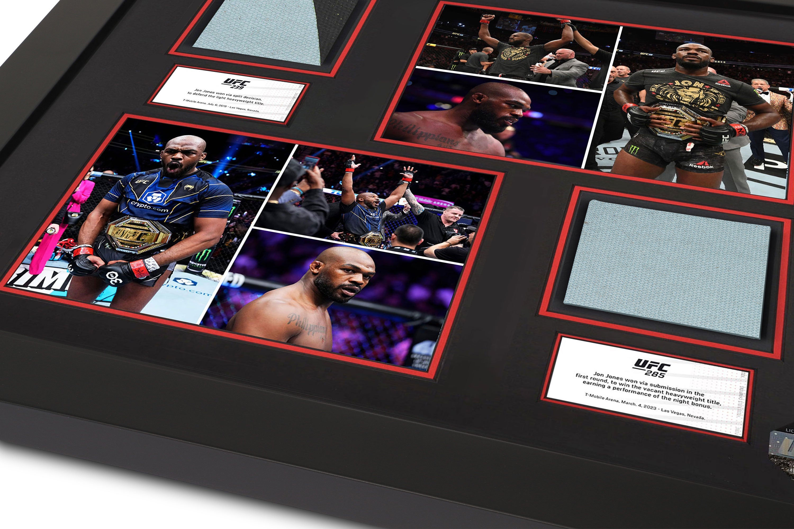 Jon Jones Limited-Edition UFC Champion Dual Canvas & Photo