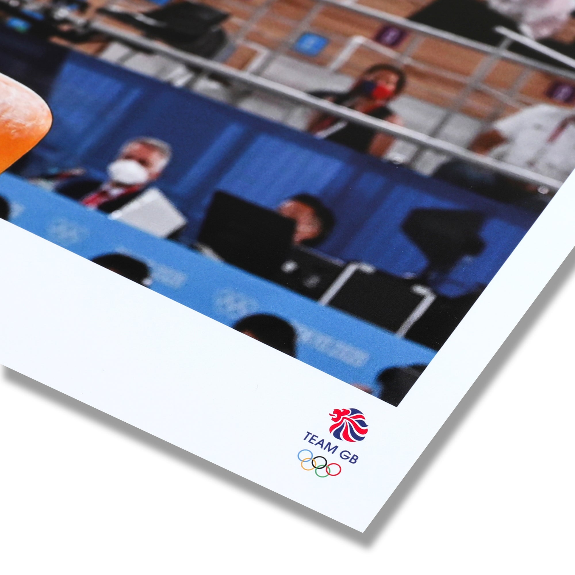 Max Whitlock 2020 Tokyo Olympic Games Signed Artistic Gymnastics Pommel Horse Photo